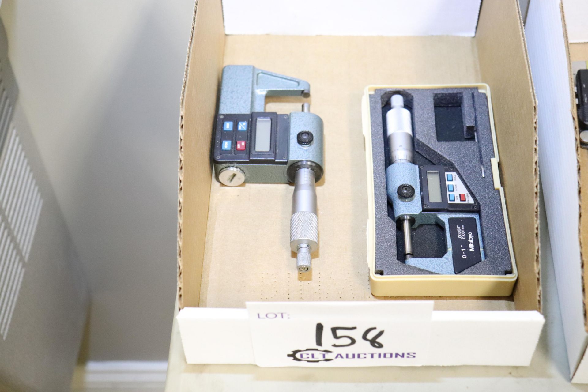 Mitutoyo digital micrometers