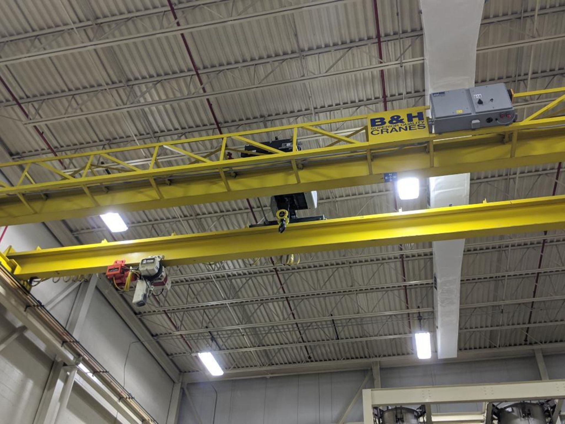 Double girder traveling overhead crane 5 ton capacity