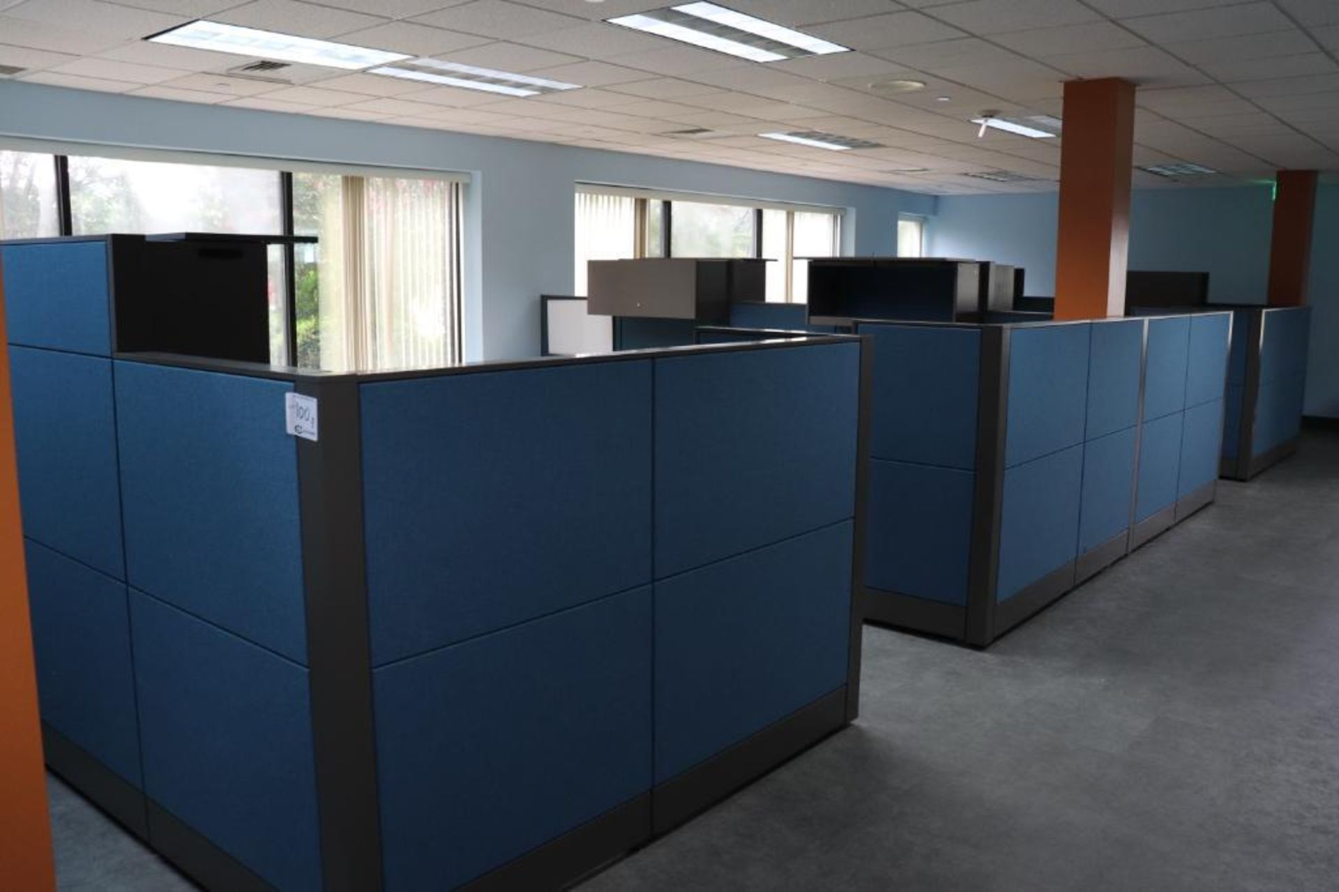 Office cubicle sections - Image 4 of 5