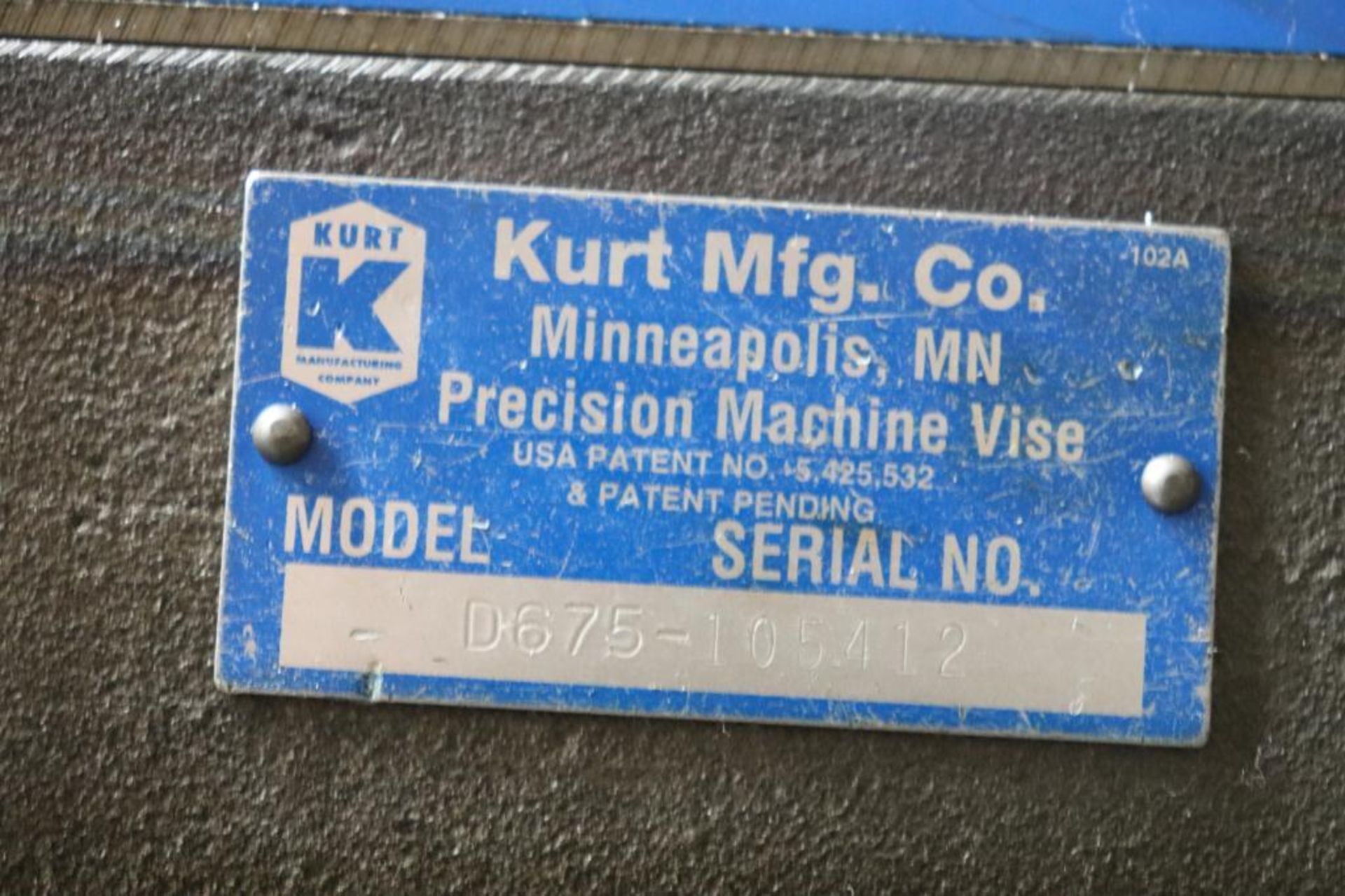 Kurt D675 6" mill vise set - Image 6 of 6