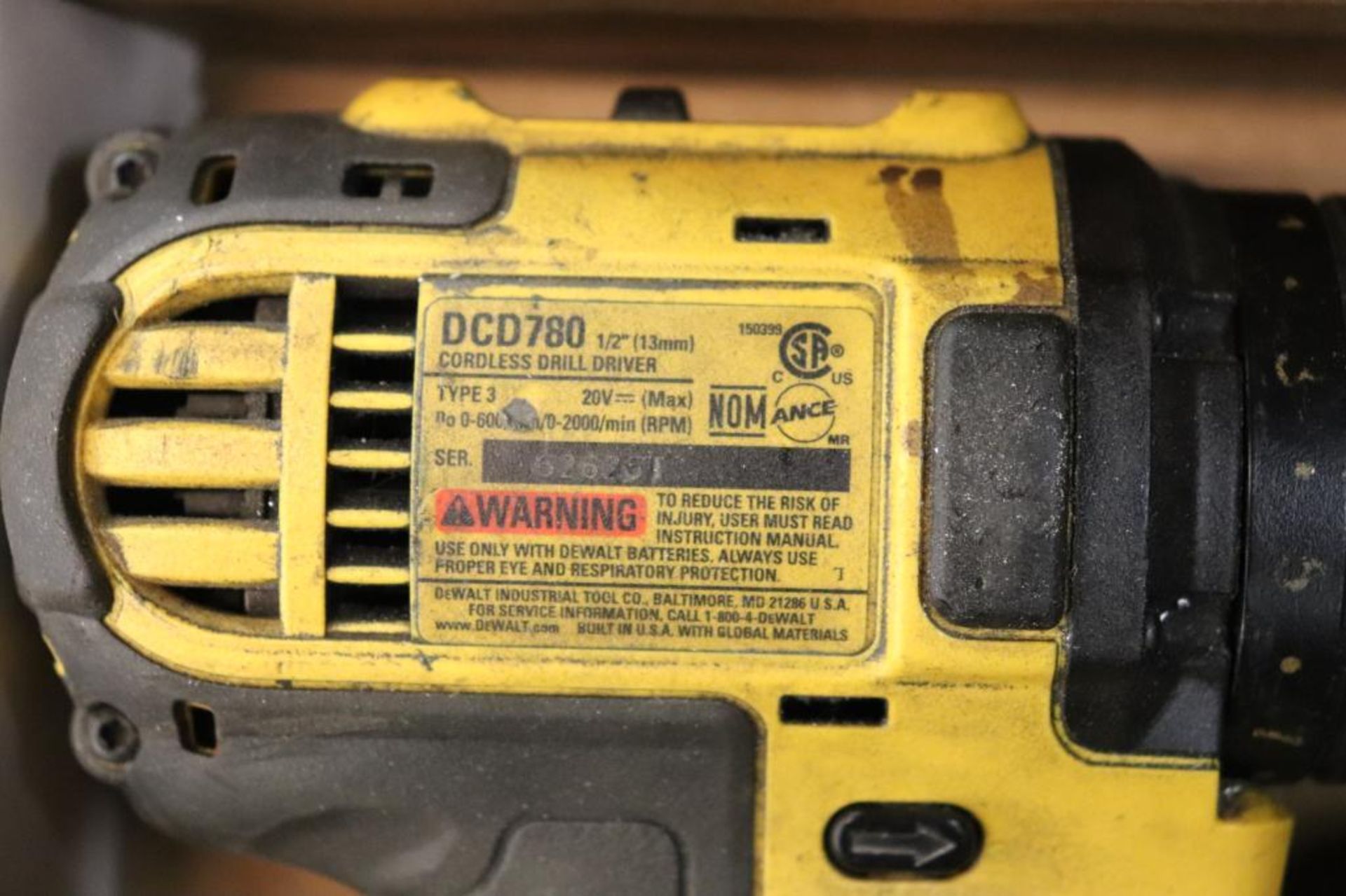 DeWalt 20v drill & impact driver - Image 3 of 5