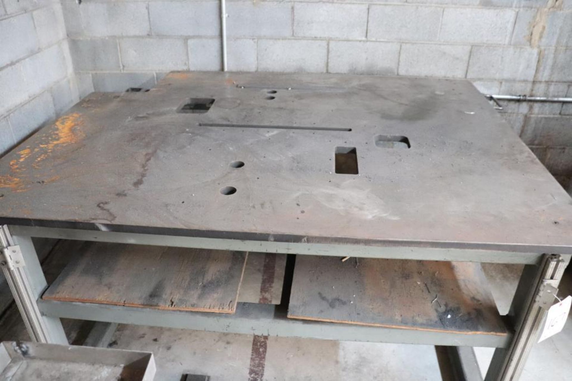 Welding Table 70" x 54" x 37" x 1" plate top - Image 2 of 3