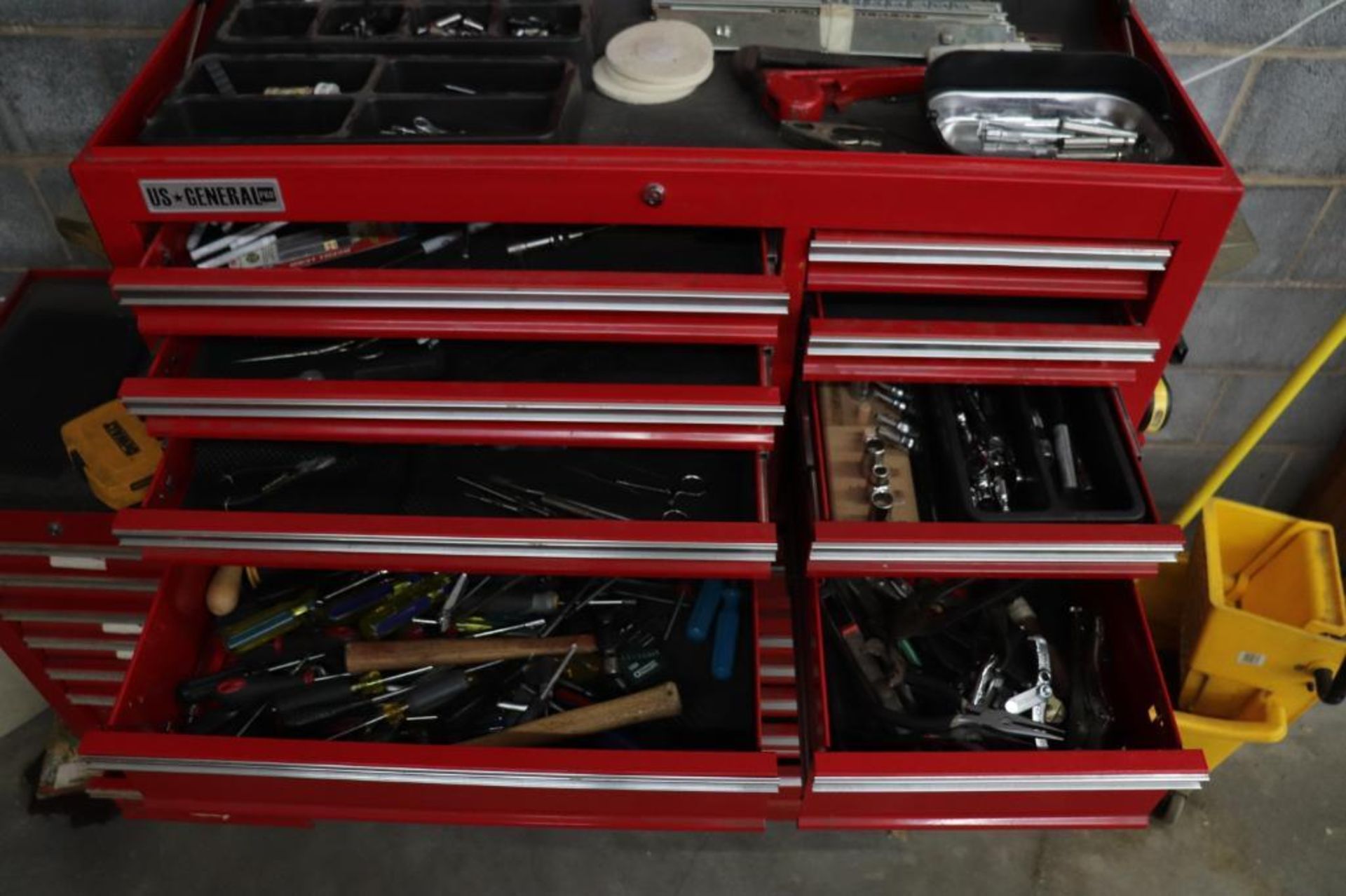 US General tool box w/ contents - Image 2 of 5