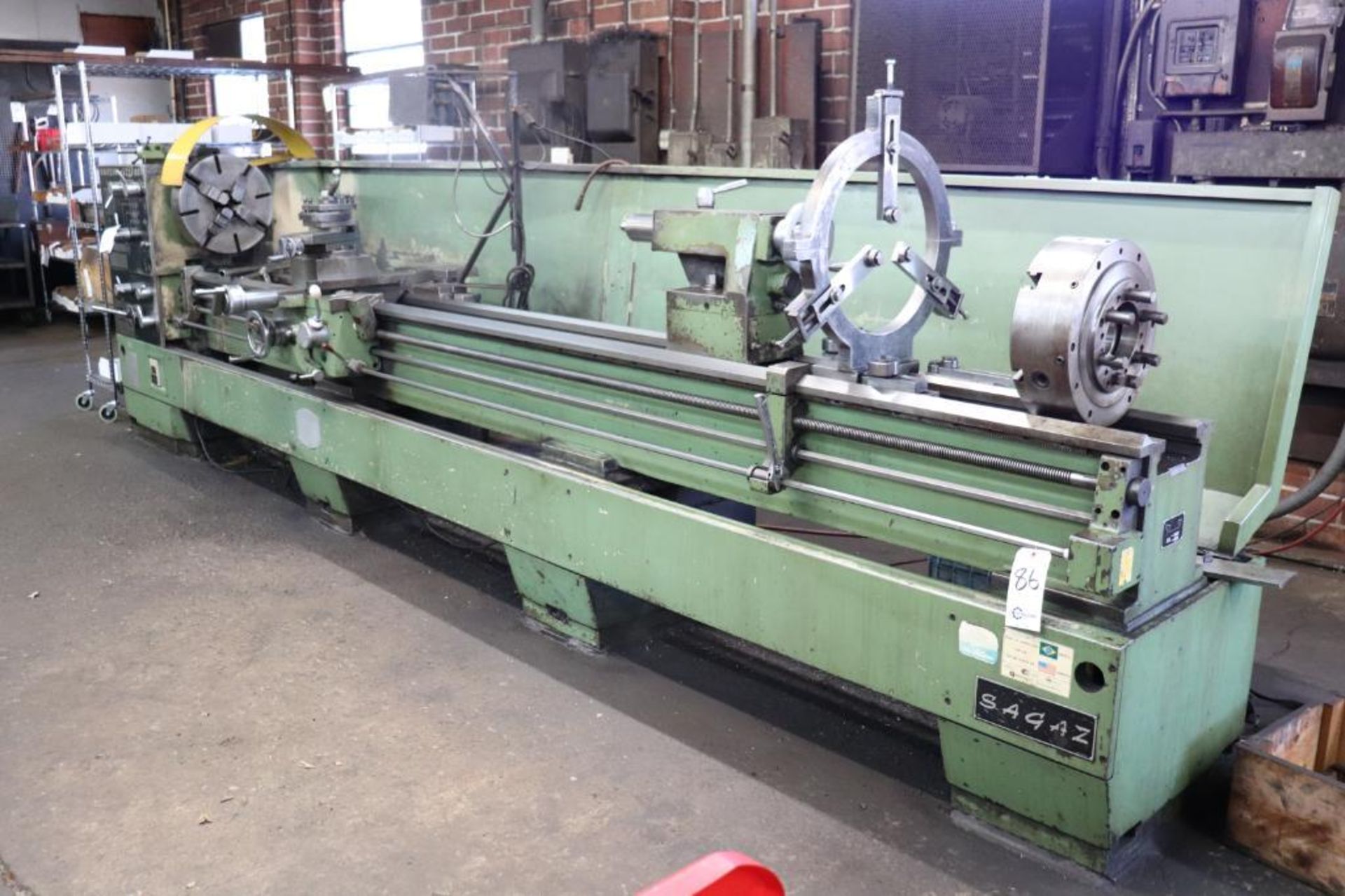 Nardini SZ251560T 25" x 160" engine lathe