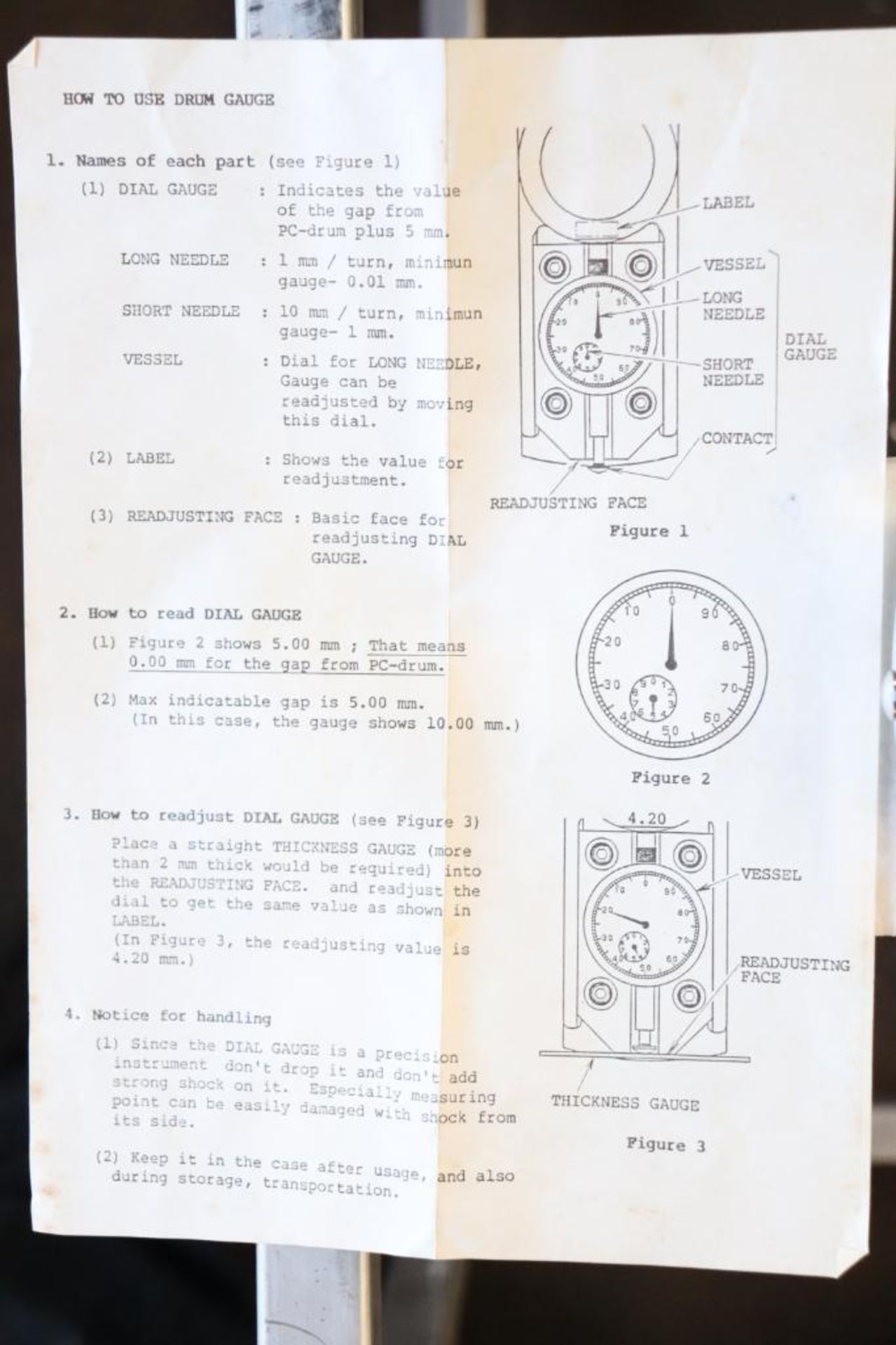 Peacock drum gauge - Image 5 of 5