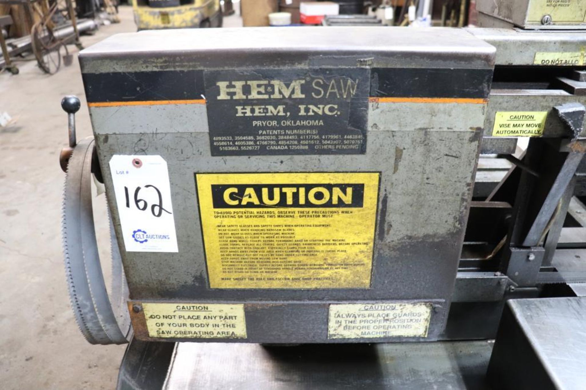 Hem H90A Horizontal Band Saw Power Clamping Power Feed - Image 3 of 15