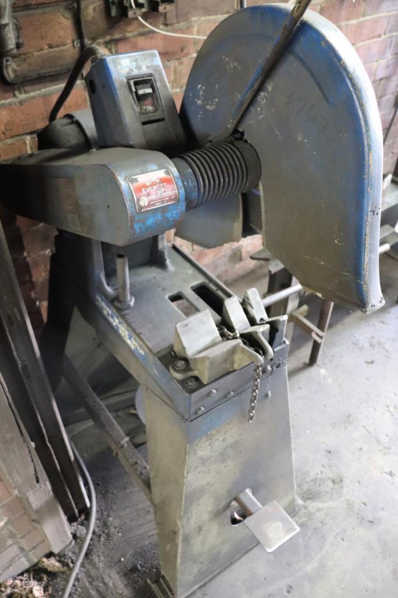 Everett 14" abrasive cut off saw - Image 4 of 5