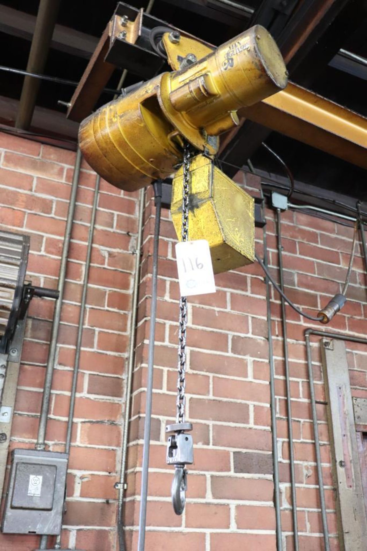Budgit 1/2 ton electric hoist - Image 2 of 5