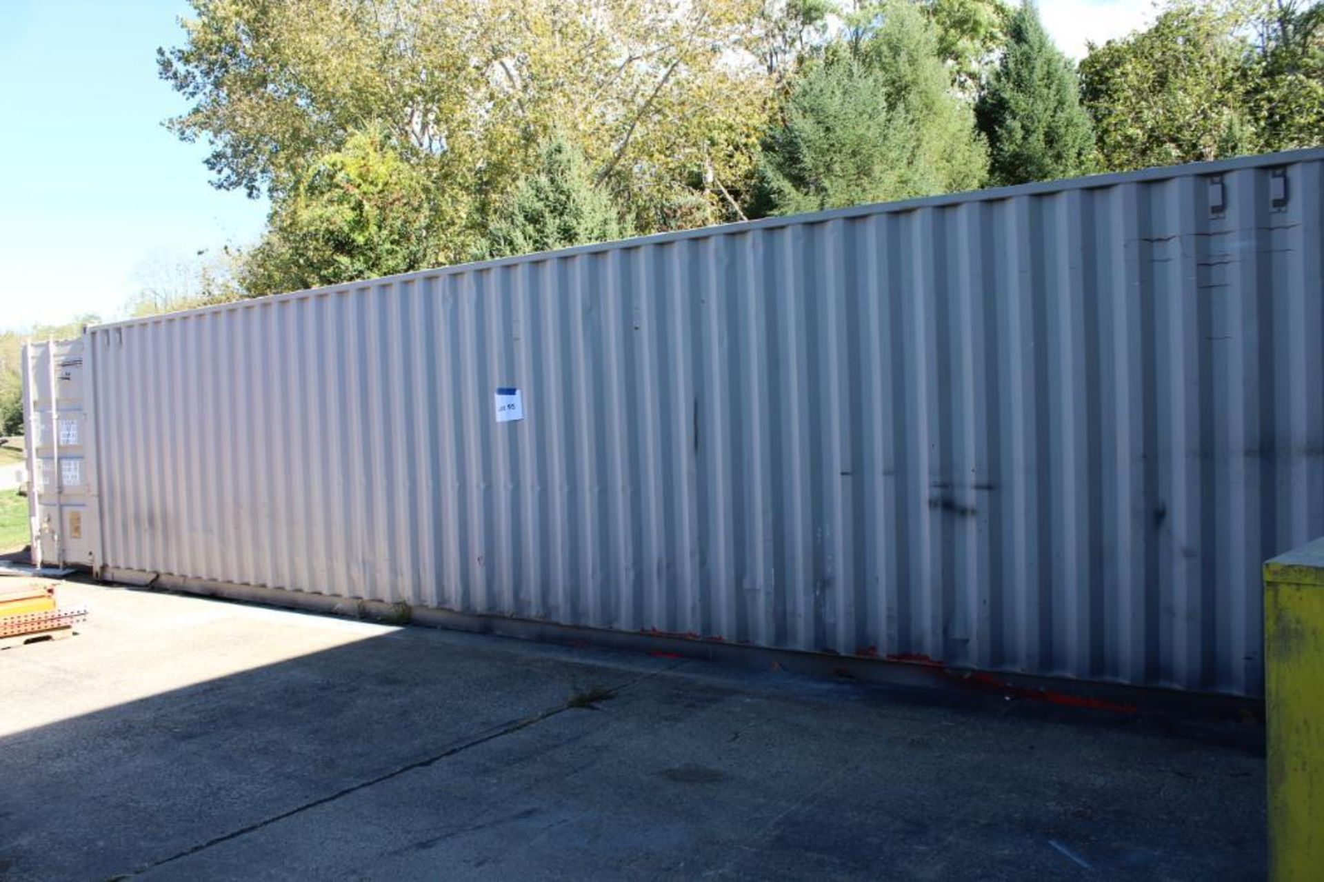 Connex container 40'L x 9'-6"H x 8'W w/ LED lights