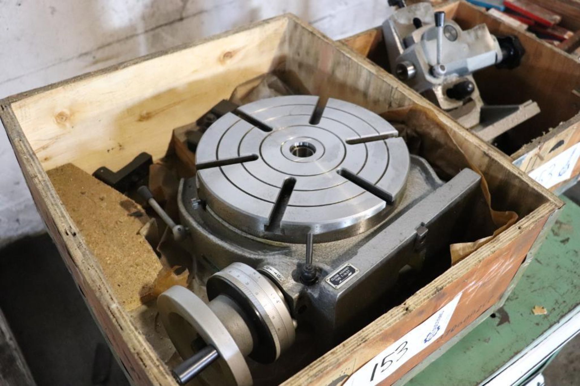Rotary table w/ tailstock NOS - Image 13 of 17