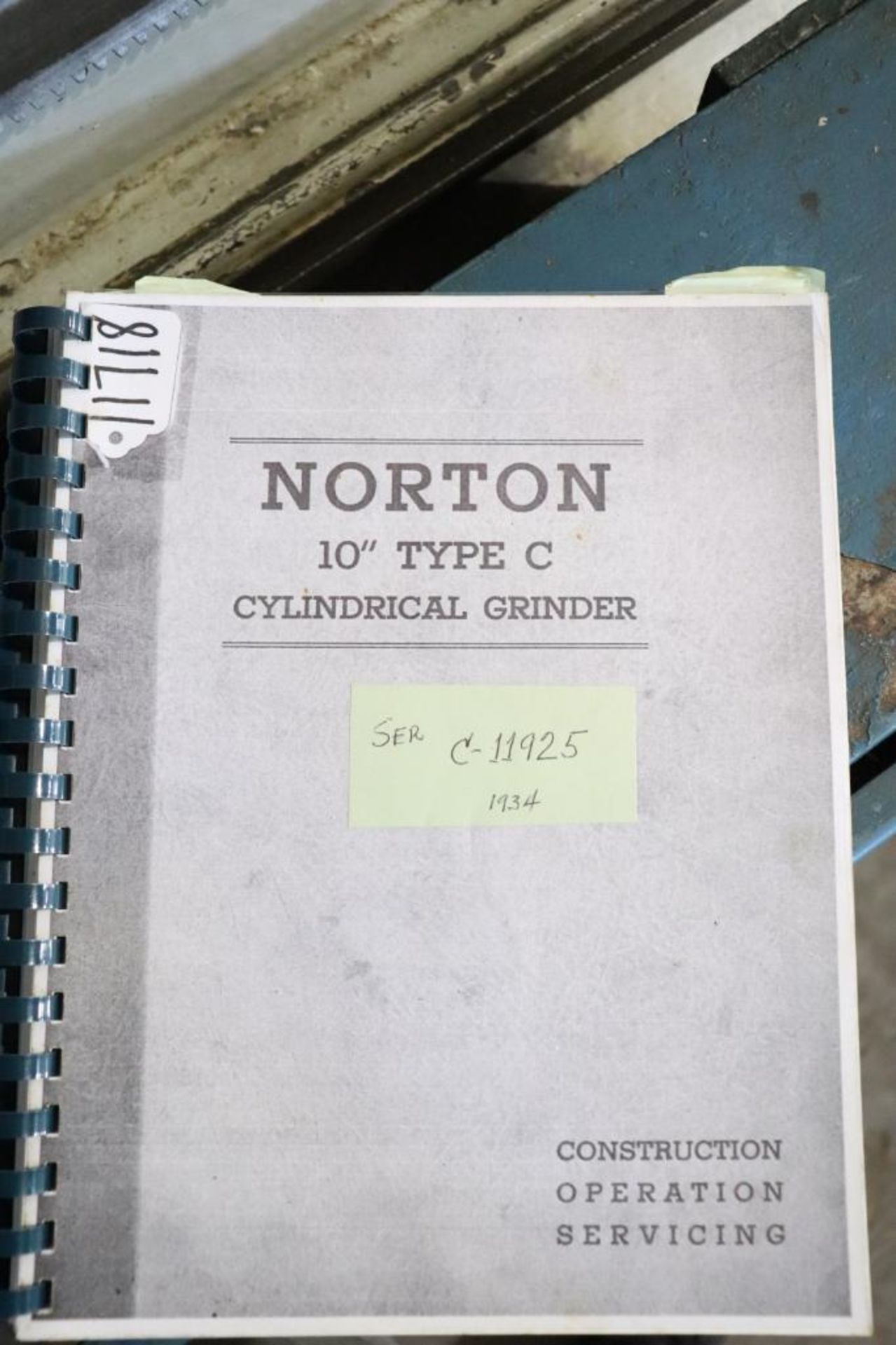 Norton 16" x 118" Cylindrical grinder - Image 19 of 19