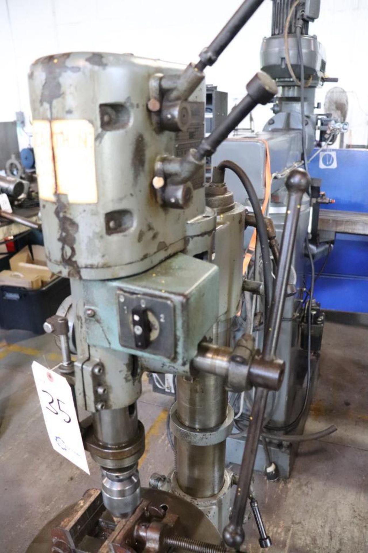 Arborga F325 16" geared head drill press w/ Albrecht chuck - Bild 3 aus 9