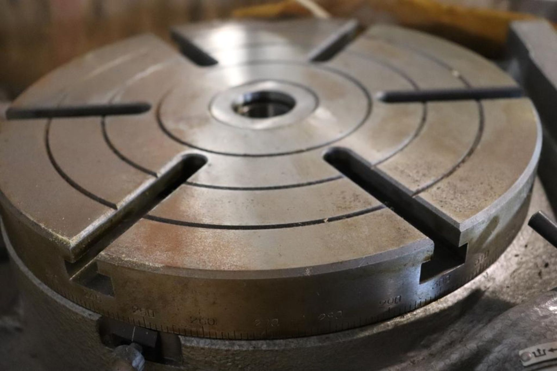 Rotary table w/ tailstock NOS - Image 8 of 17