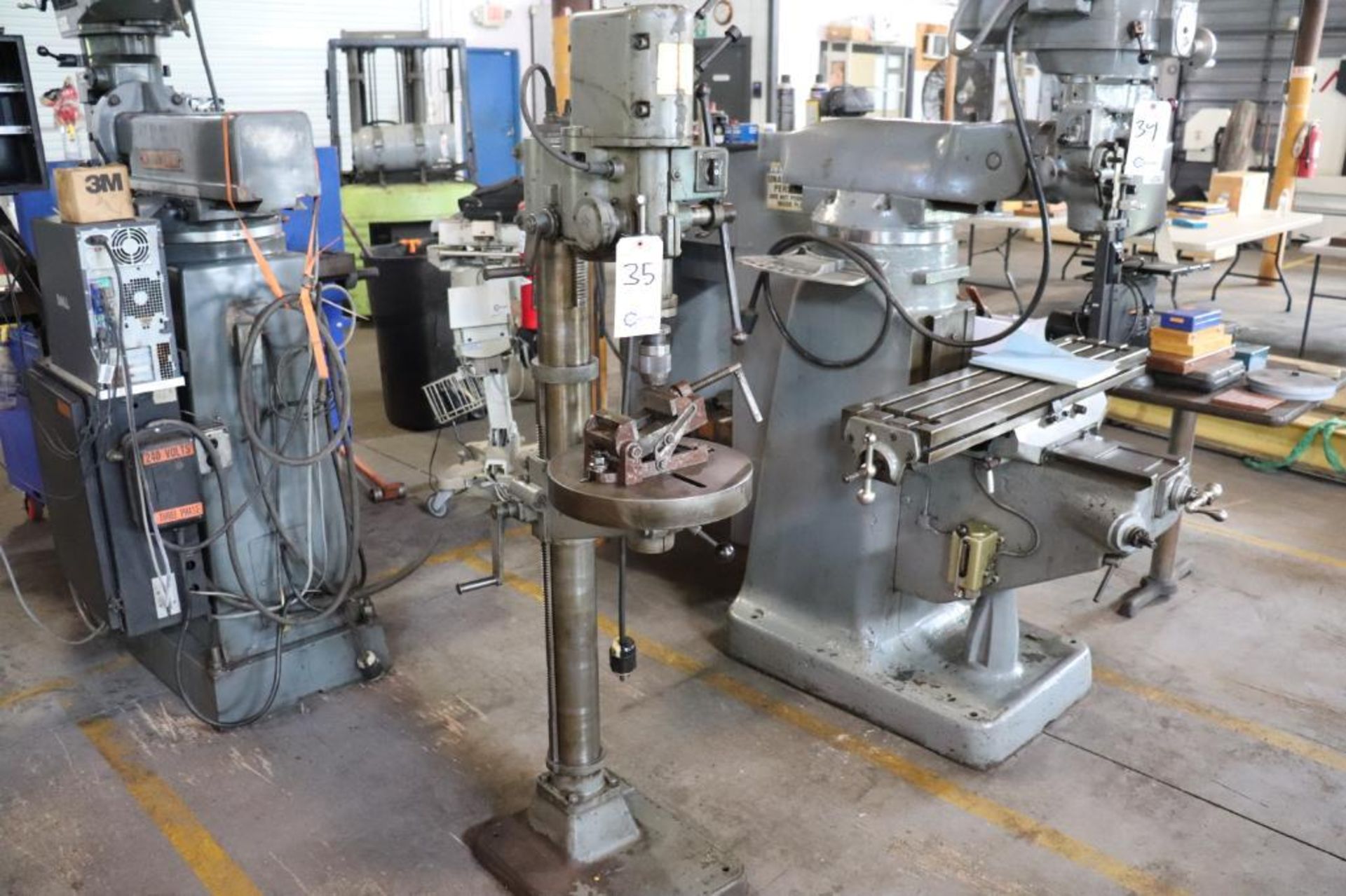 Arborga F325 16" geared head drill press w/ Albrecht chuck