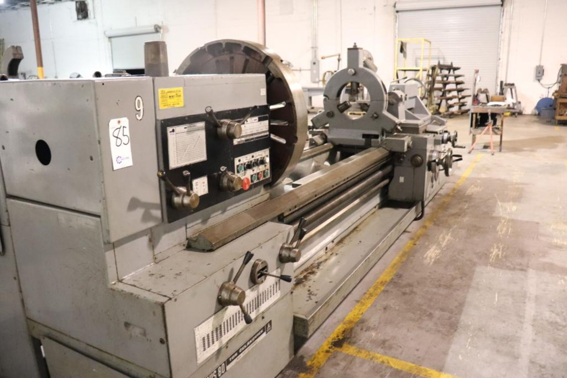 Tos SUS 80 33" x 140" Geared head lathe - Image 6 of 27