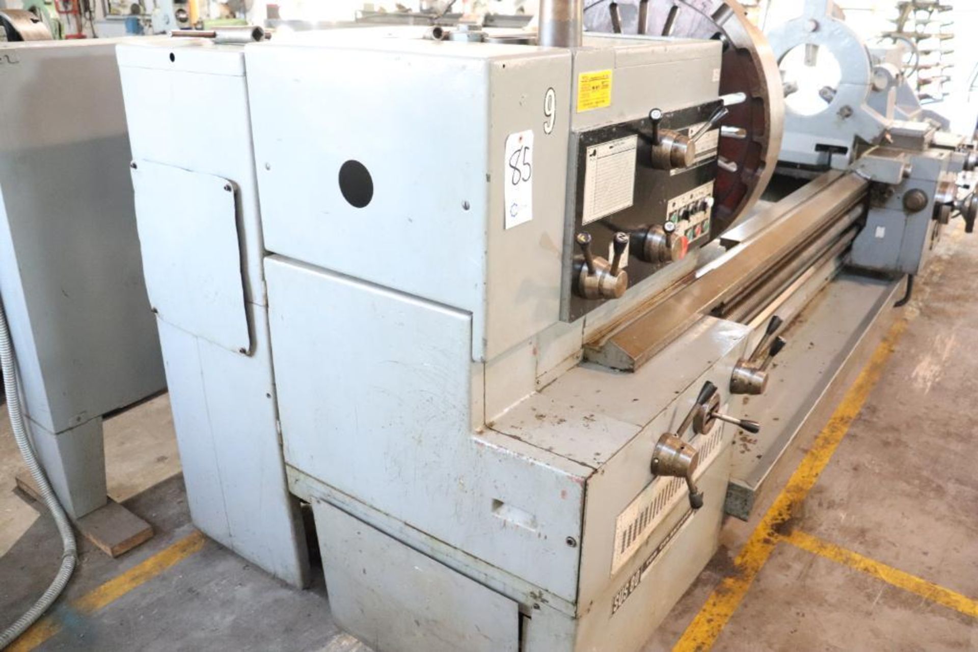 Tos SUS 80 33" x 140" Geared head lathe - Image 12 of 27