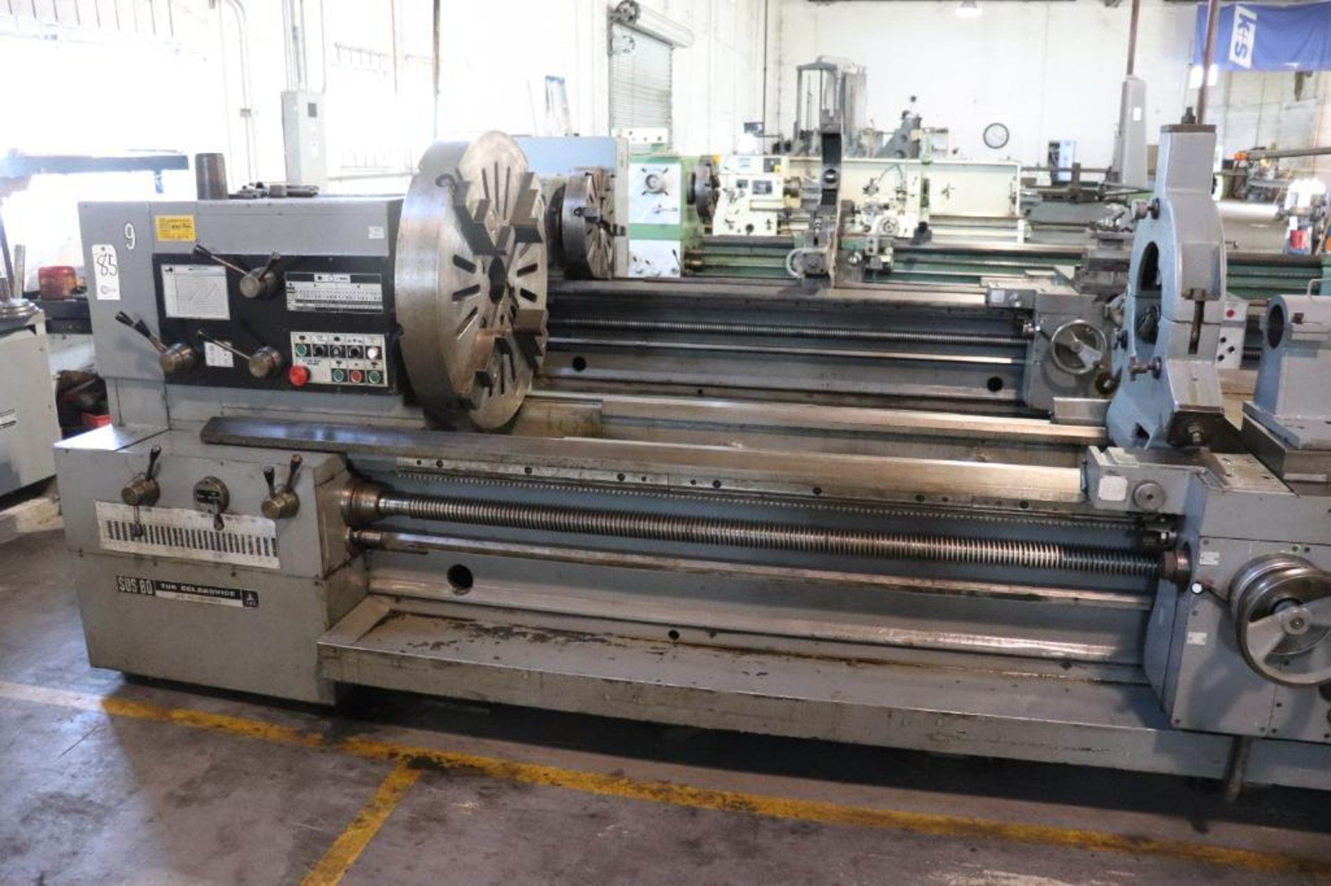 Tos SUS 80 33" x 140" Geared head lathe - Image 8 of 27