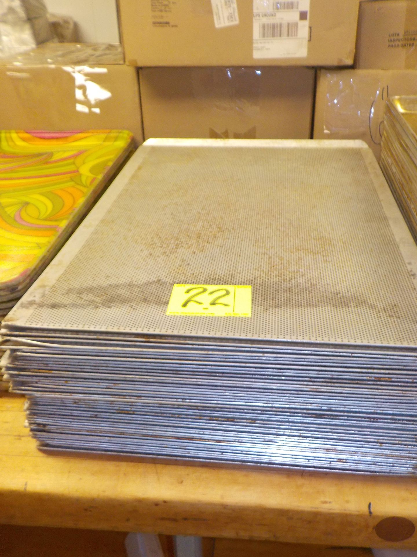 ALUMINUM. 18” X 26”, BAKING SHEET, (188)PCS, SOLD BY THE PIECE, BUY IN QUANTITIES OF TEN