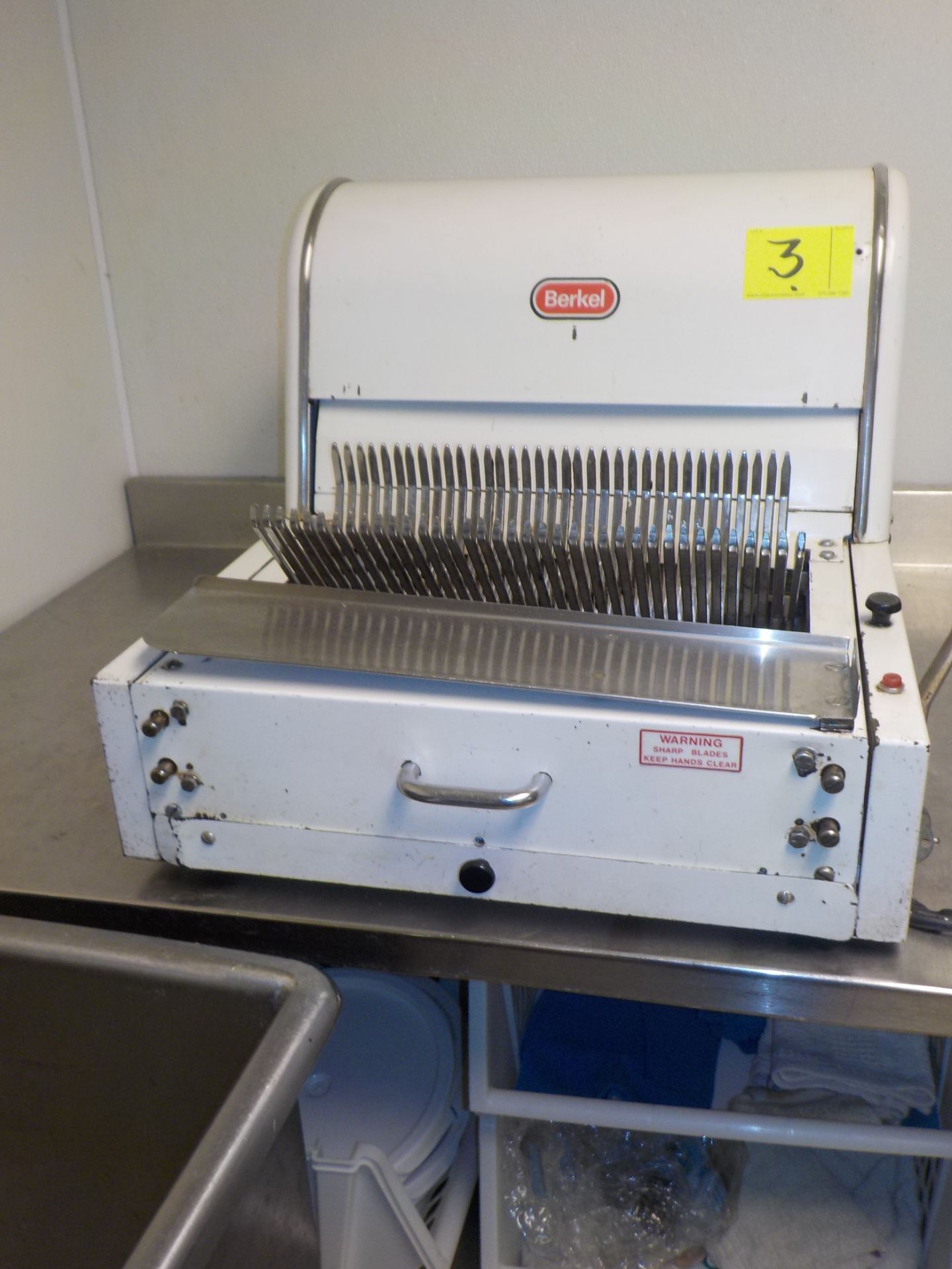 BREAD SLICER, BERKEL, BM, 110V