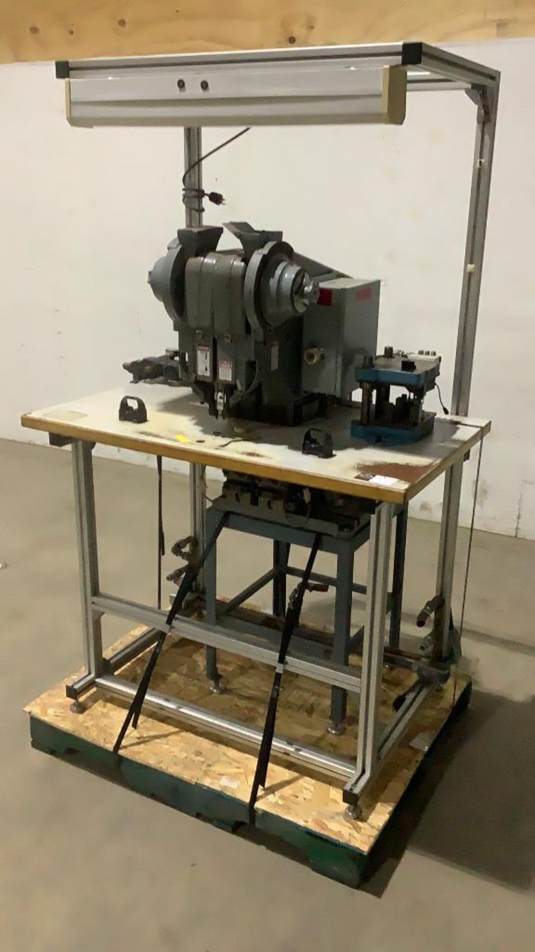 Double Head Rivet Machine w/ Table- - Image 2 of 16