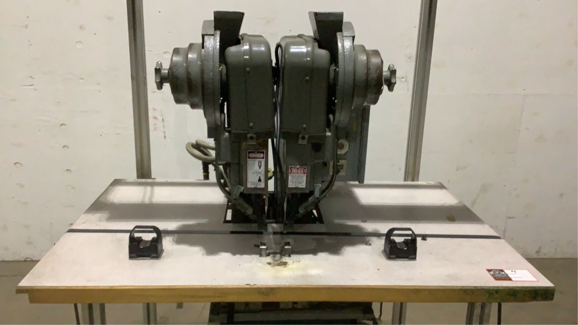Double Head Rivet Machine w/ Table- - Image 6 of 16