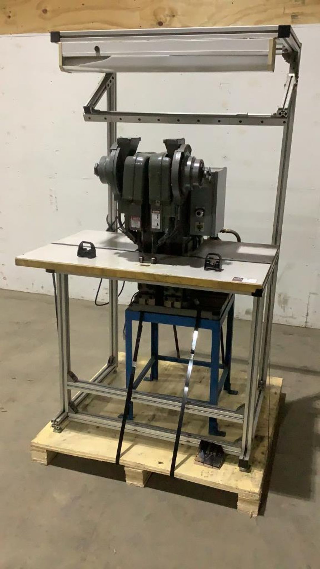 Double Head Rivet Machine w/ Table- - Image 2 of 20