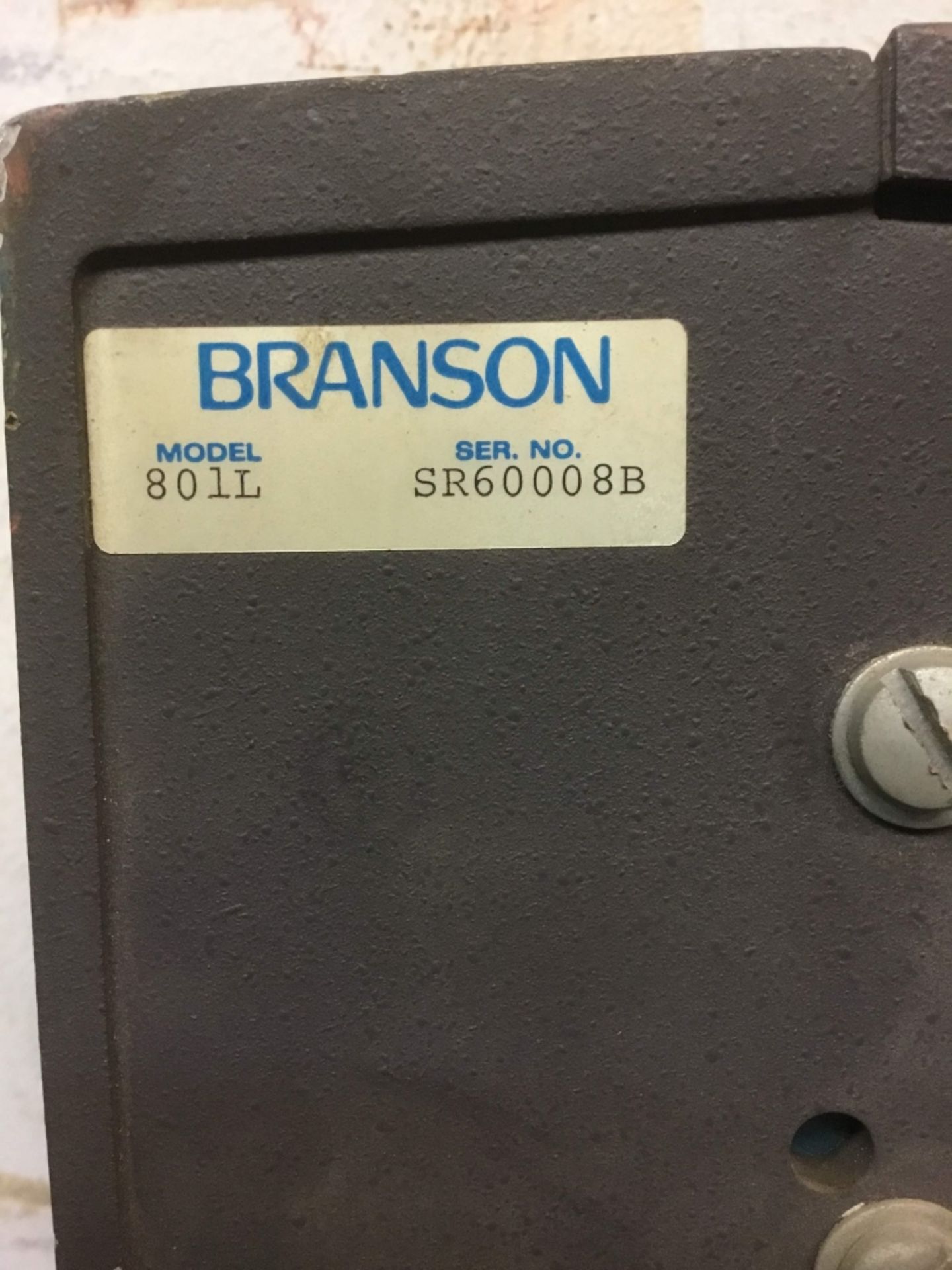Branson Sonic Power Company Actuator 801L - Image 8 of 17