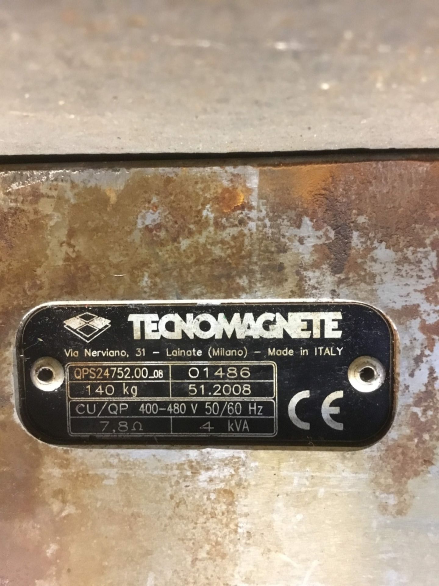 Tecnomagnete Plate Plastic Injection Molder- - Image 8 of 14