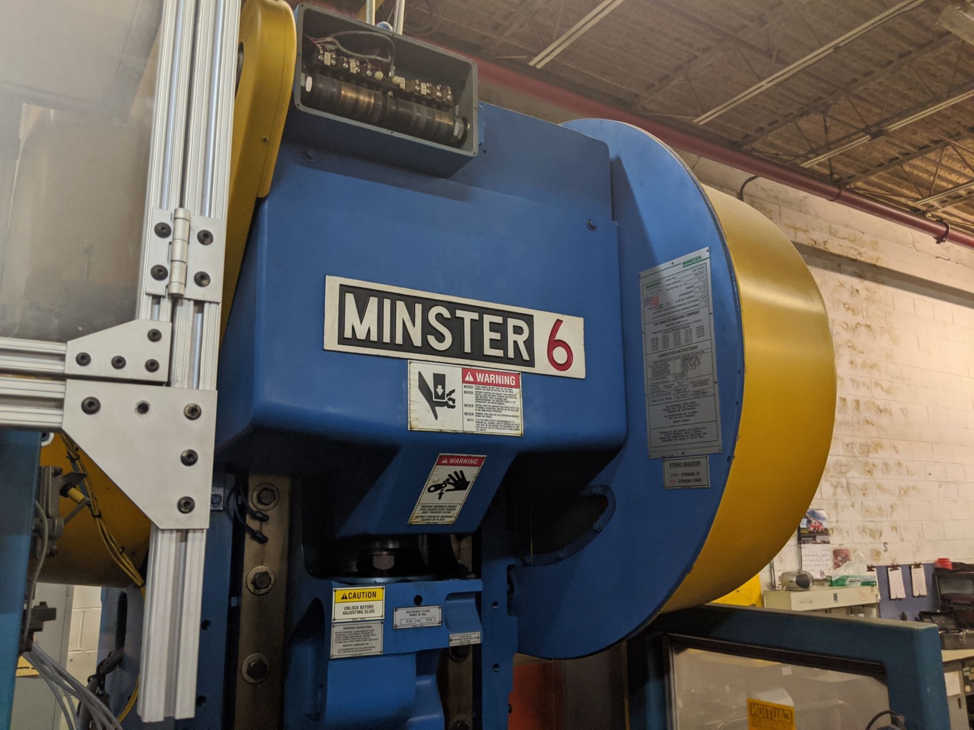 OBS Geared 60 Ton Press Minster 6ss- - Image 11 of 12