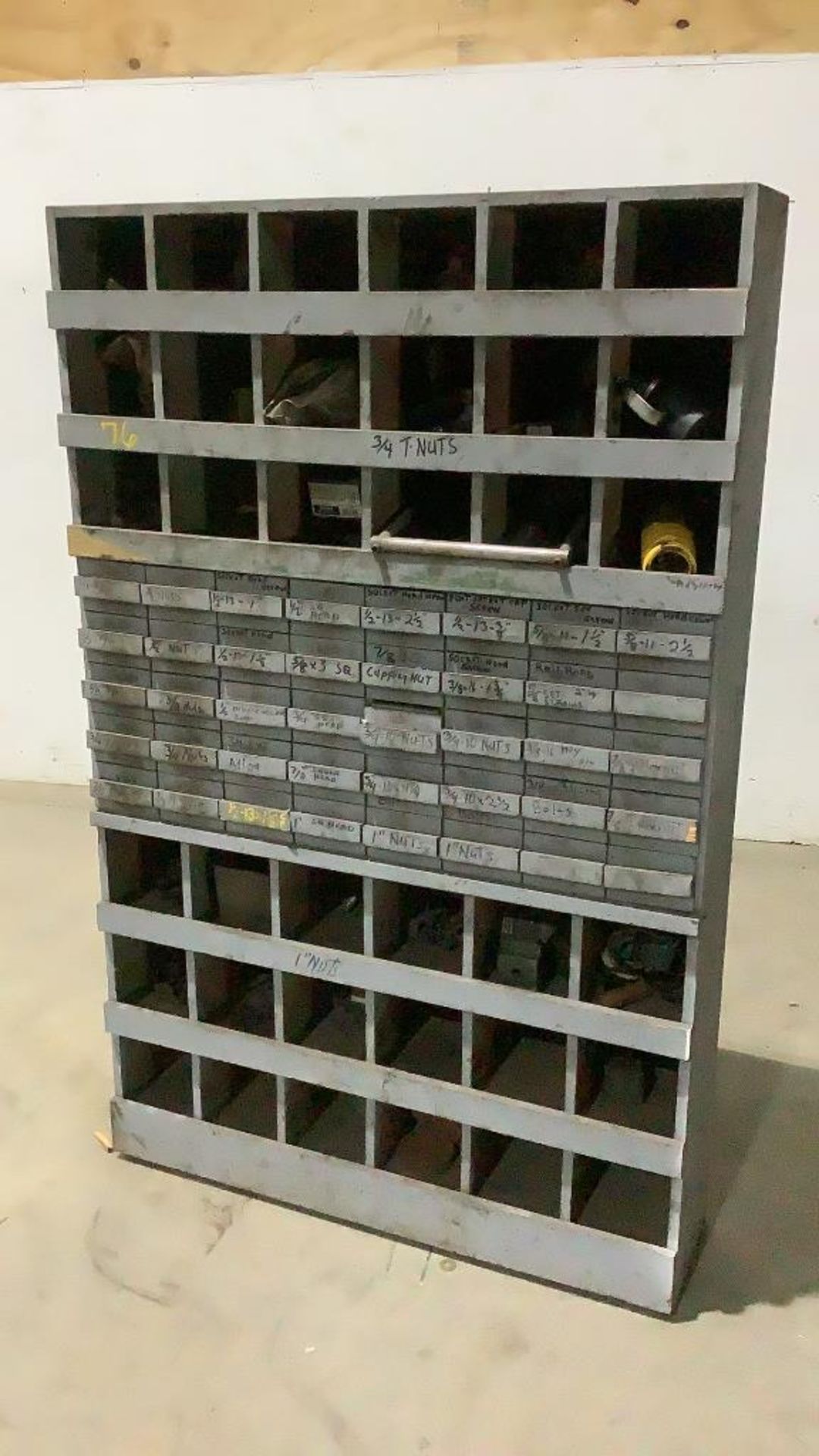 Assorted Parts Cabinet-