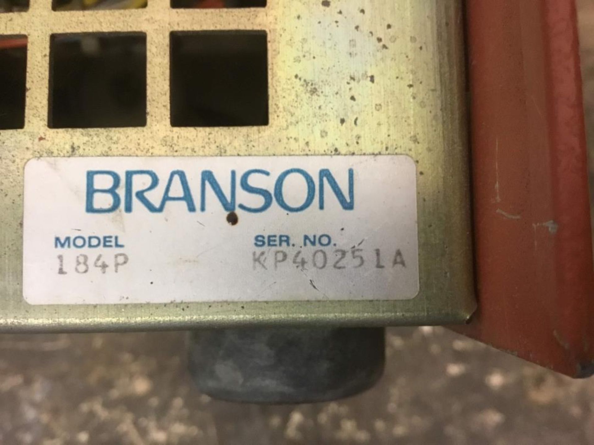 Branson Sonic Power Company Actuator 801L - Image 16 of 17