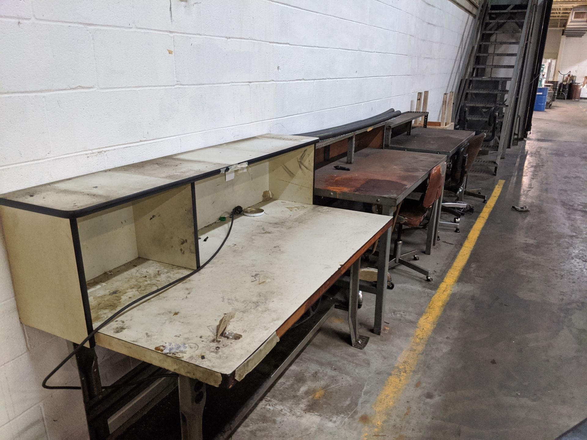 Assorted Workbenches and Chairs- - Image 3 of 3