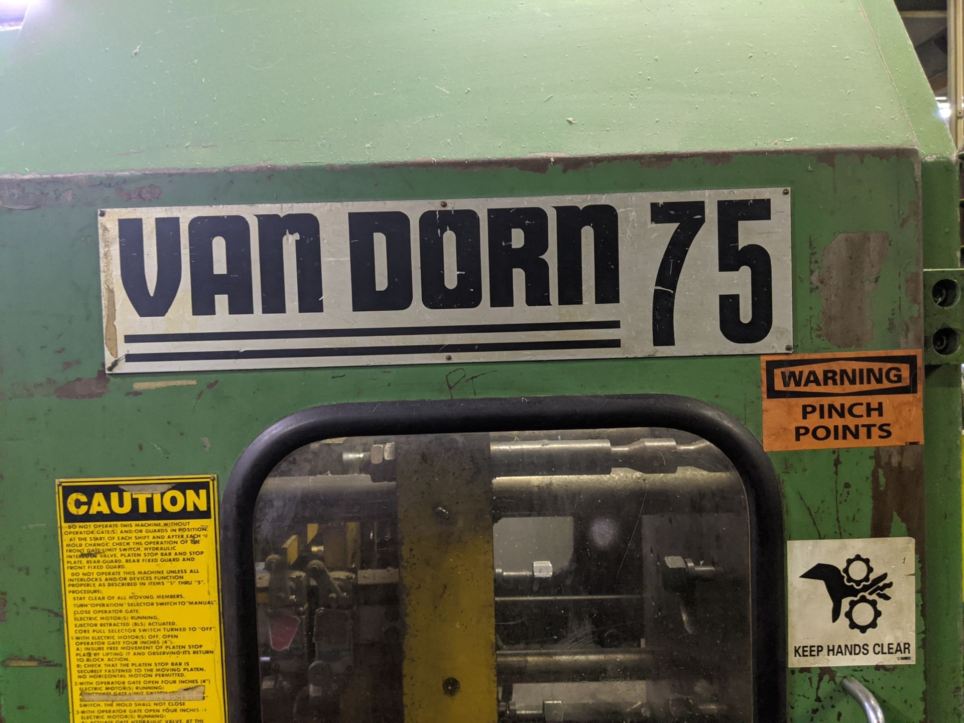Van Dorn 75 Ton Injection Molding Machine 75-RS-5F - Image 6 of 10