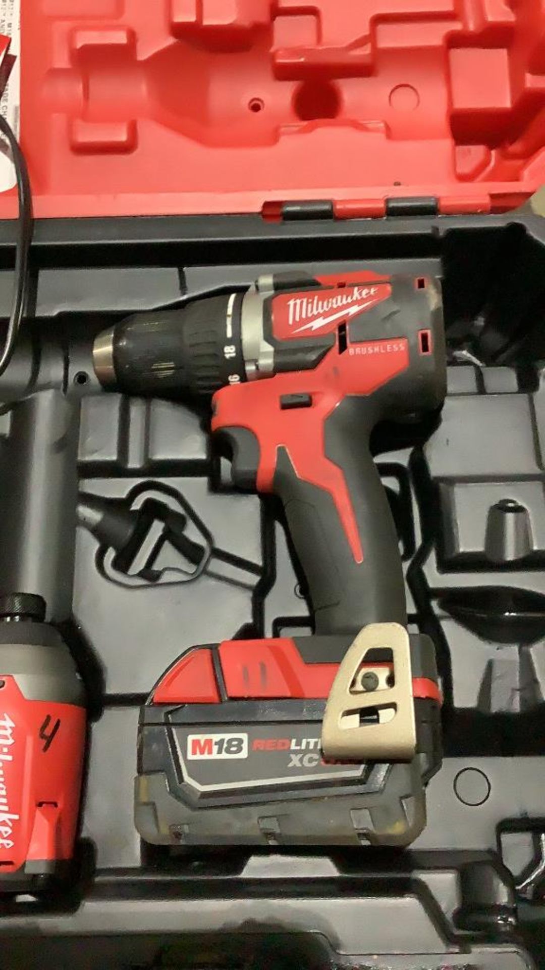 Milwaukee 1/4" Impact Driver and 1/2" Drill/Driver - Image 8 of 12