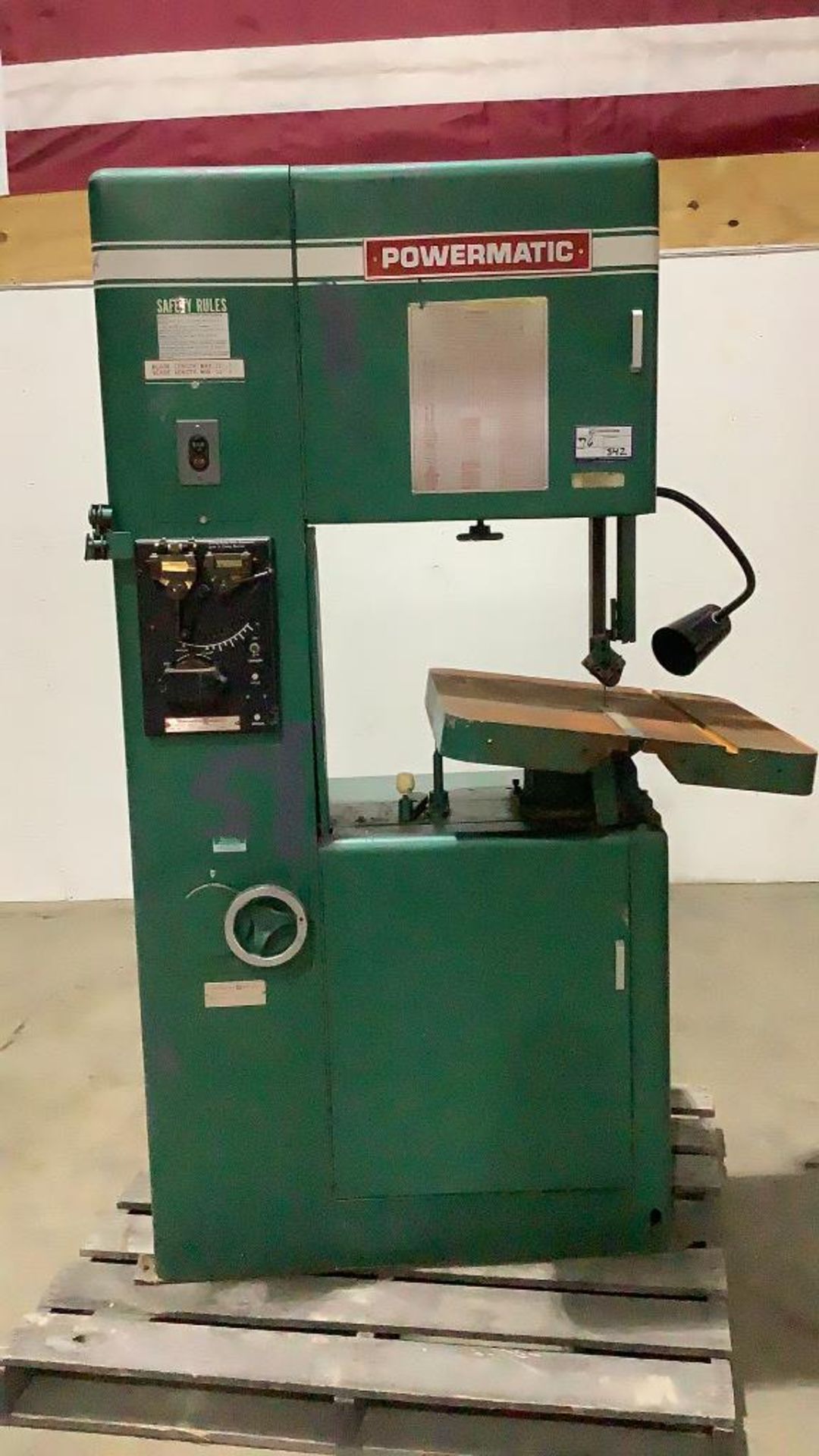 Powermatic 87 20" Vertical Band Saw - Image 2 of 35