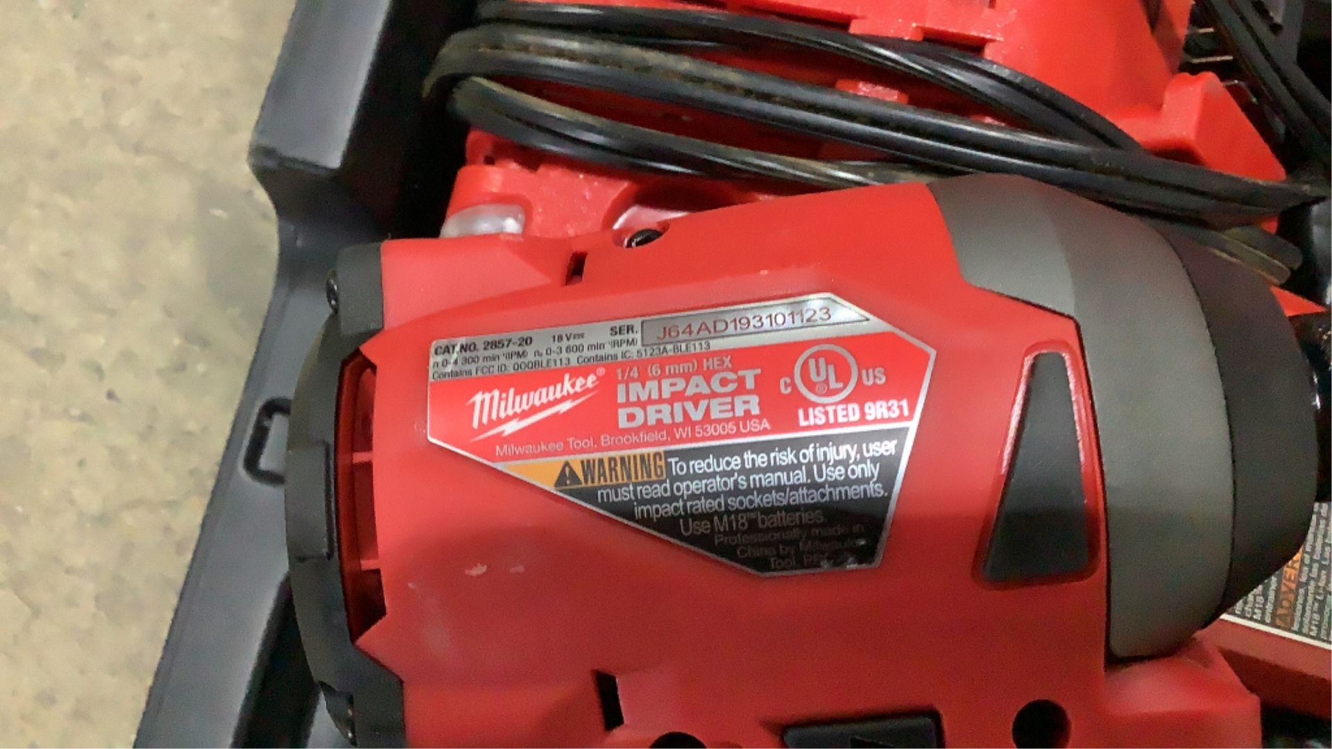 Milwaukee 1/4" Impact Driver and 1/2" Drill/Driver - Image 9 of 12