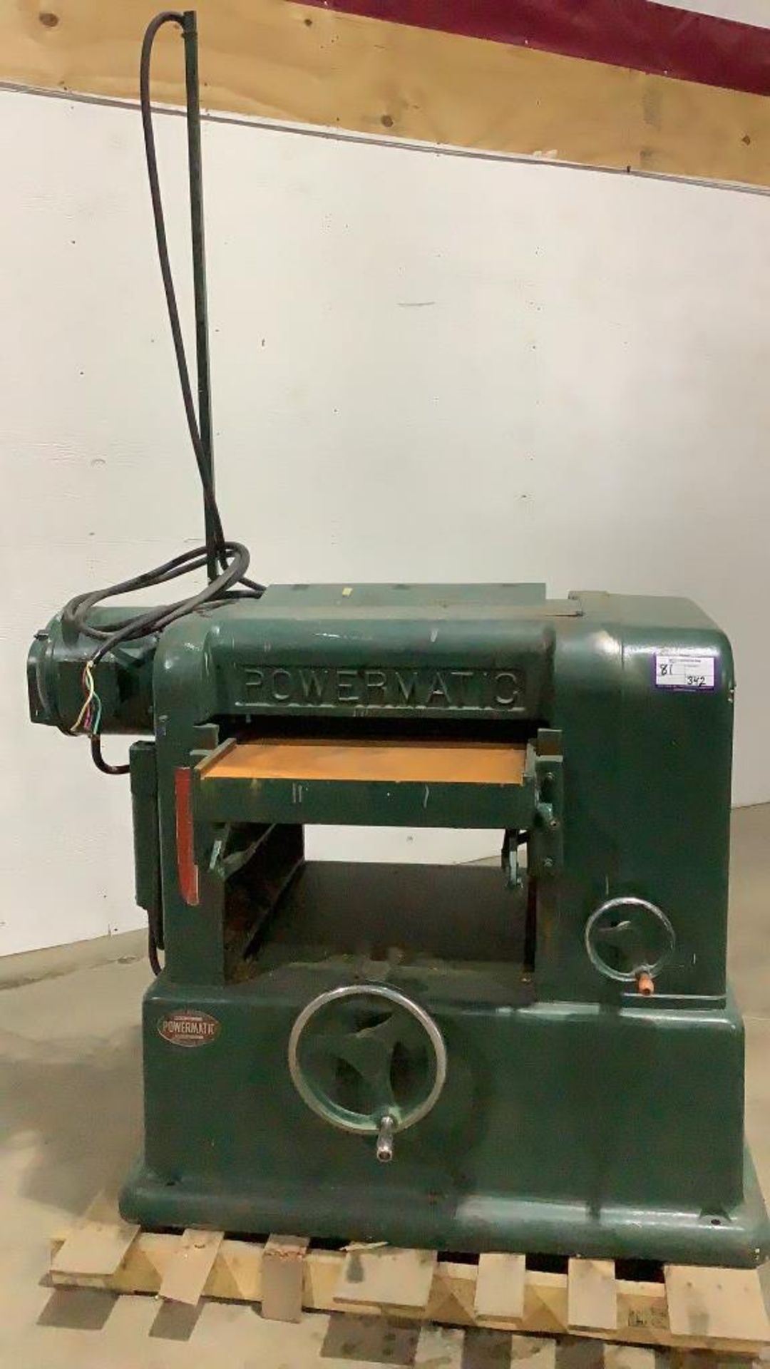 Powermatic 221 Planer