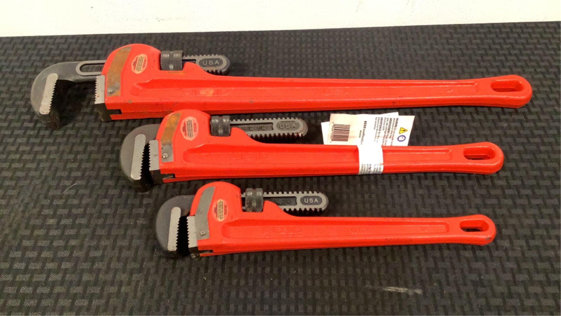 (3) Assorted Ridgid Pipe Wrenches - Image 3 of 12