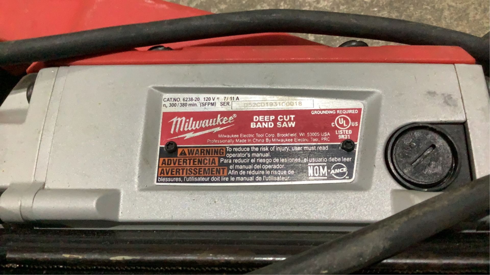 Milwaukee Deep Cut Band Saw - Image 10 of 10