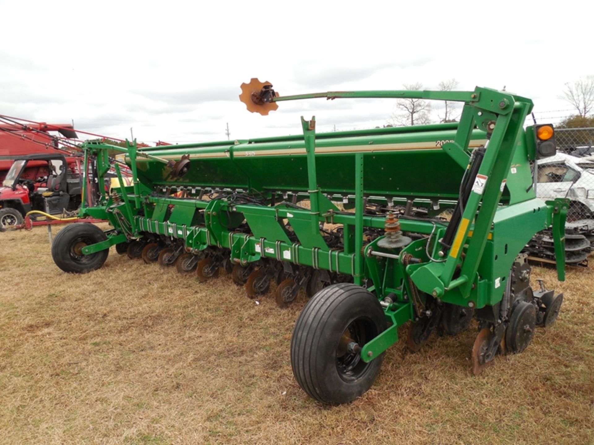 Great Plains 2025P Seed Drill on 20" spacing other units on pallet other units on pallet