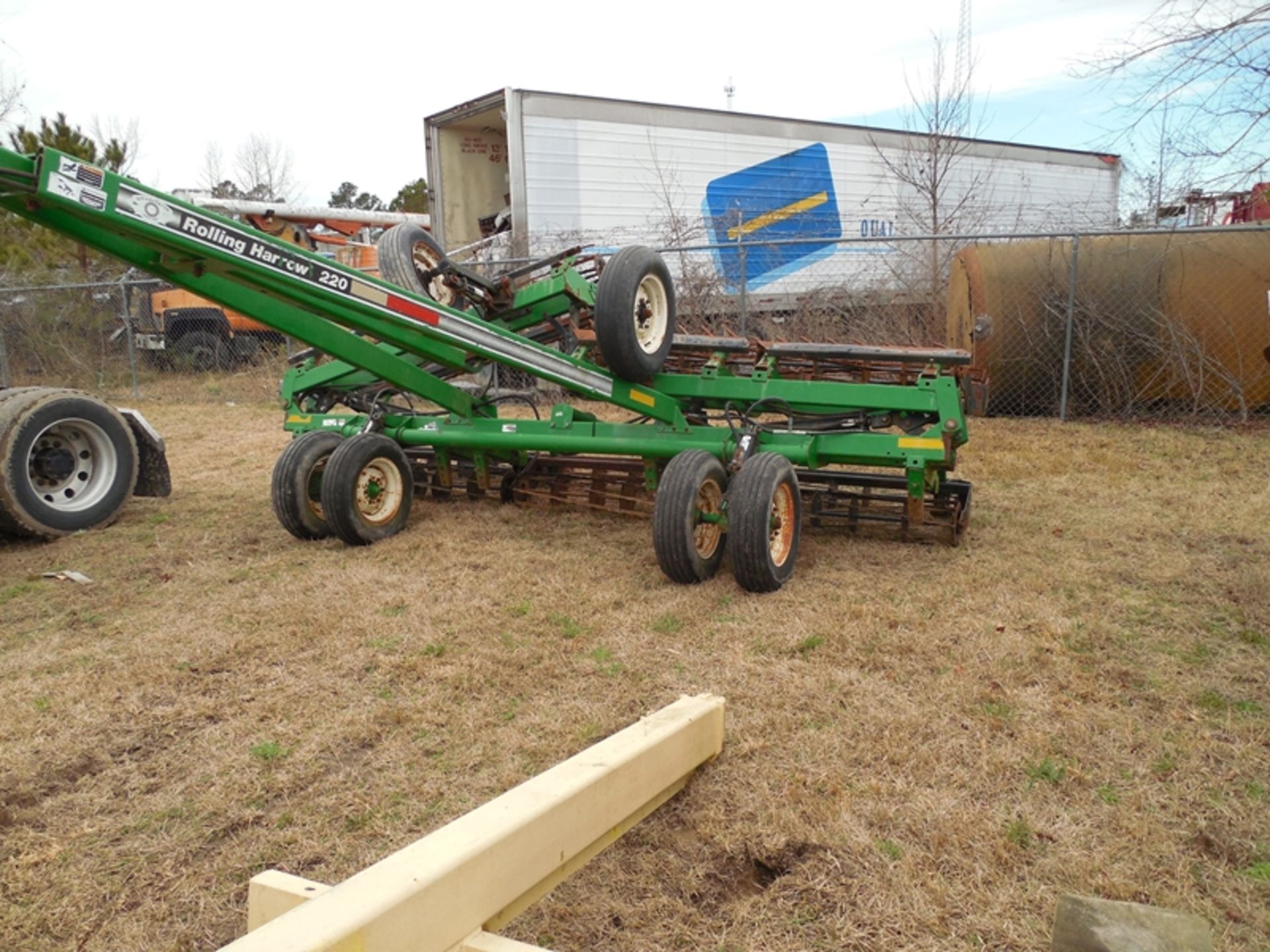 Unververth 220 Rolling Harrow