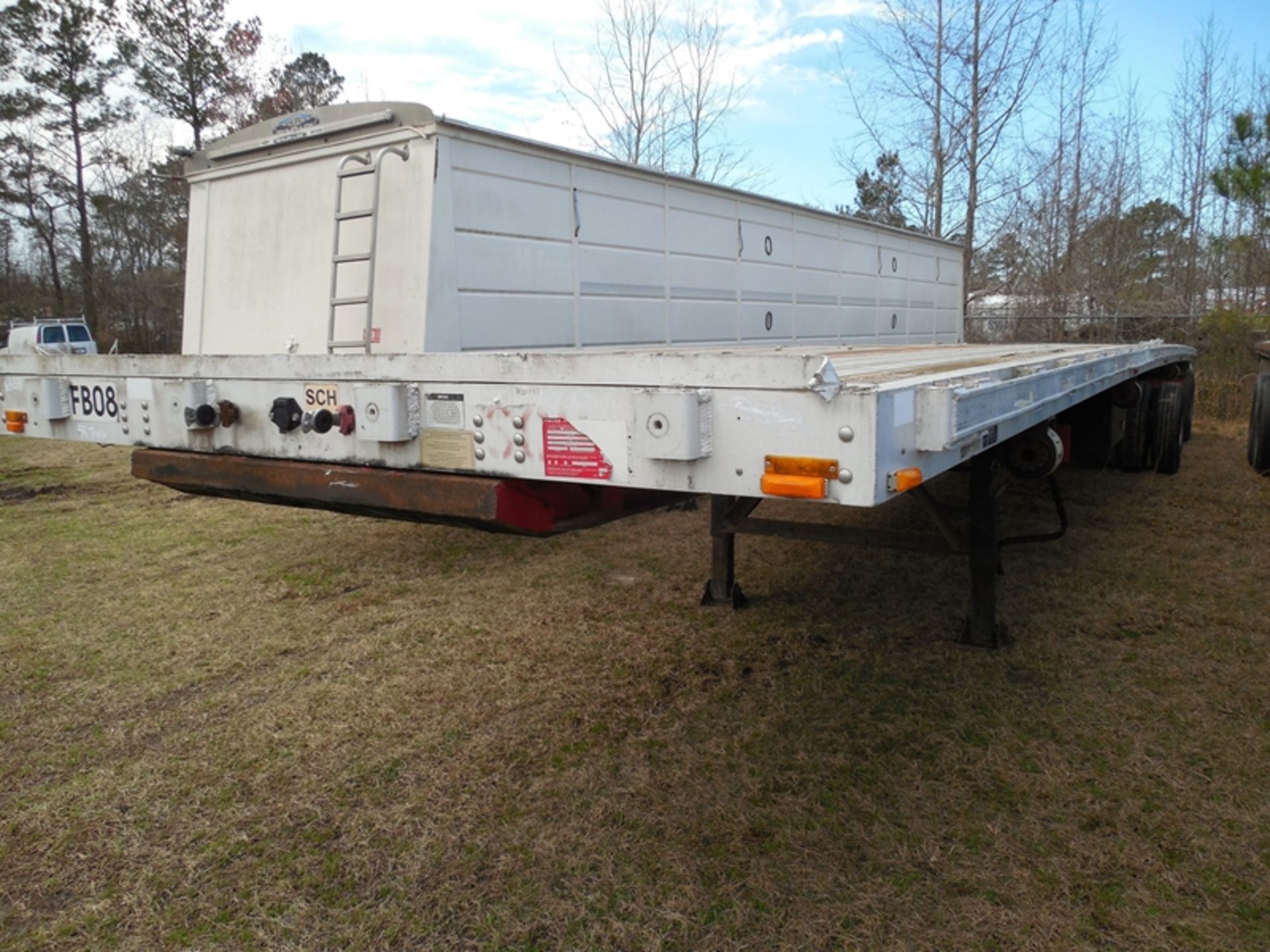 1999 Transcraft Spread Axle flat bed