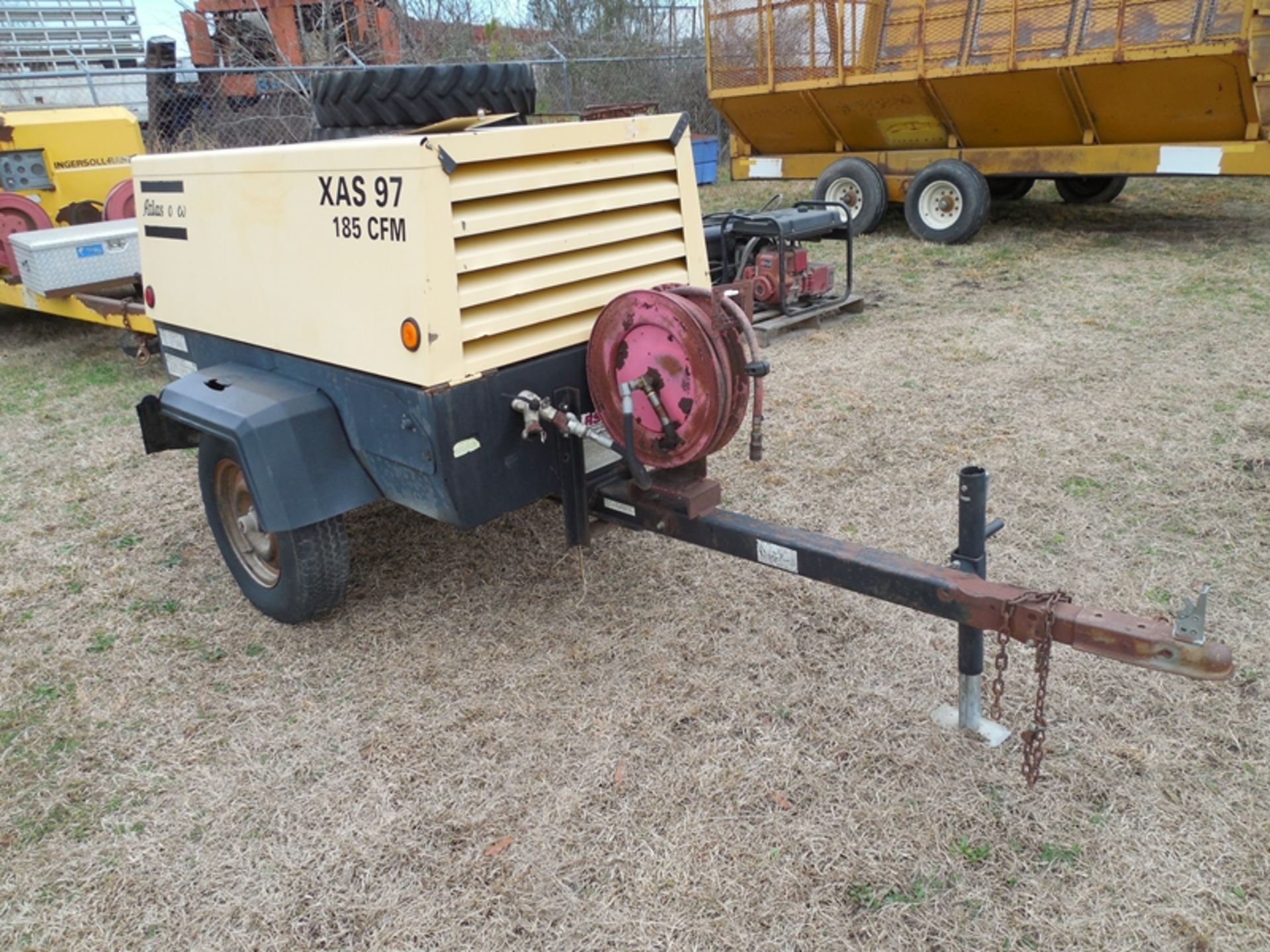 Atlas 185 CFM air compressor