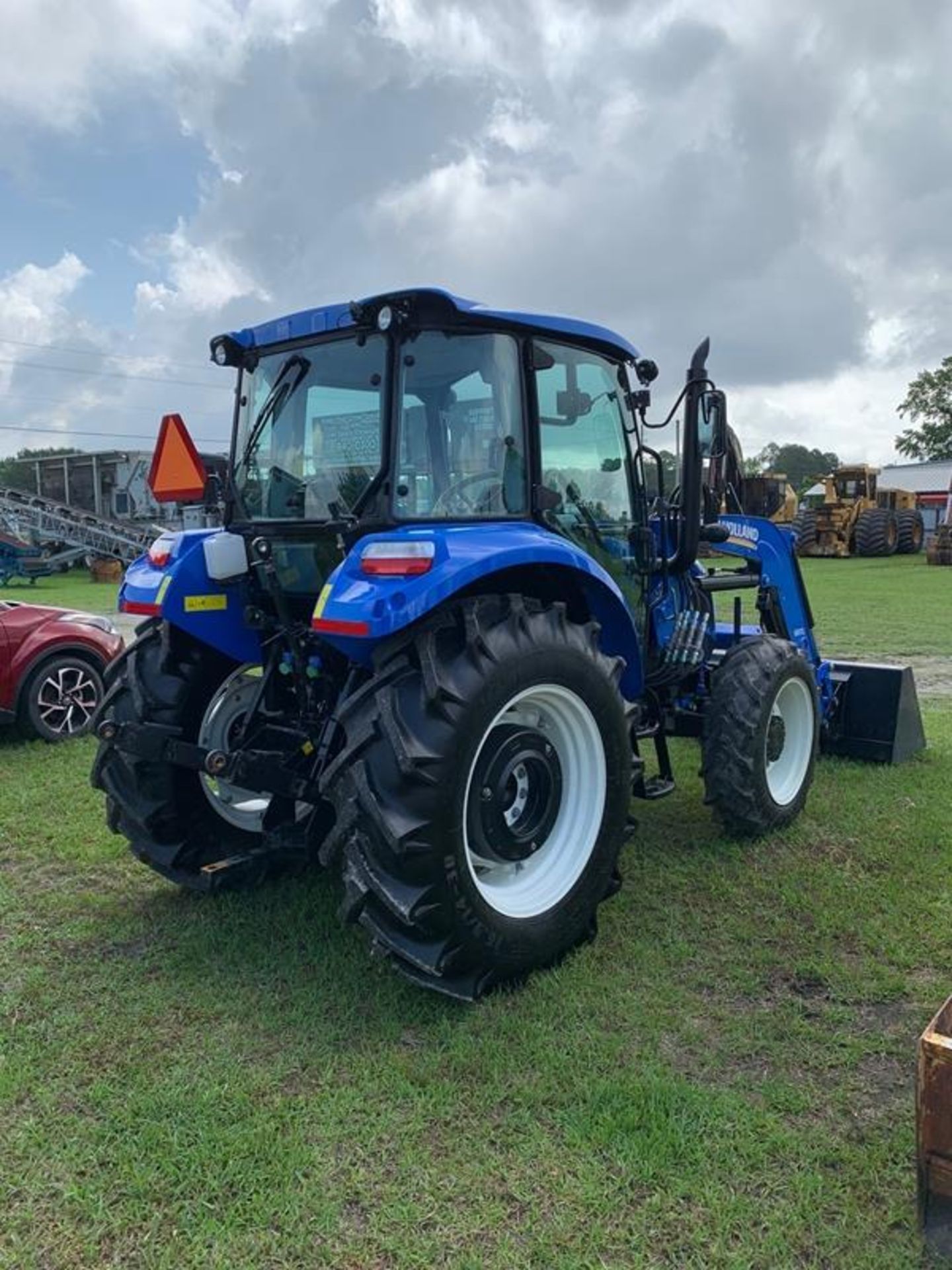 New Holland Powerstar 75 cab, 4wd, loader 485 hrs showing - Image 3 of 5