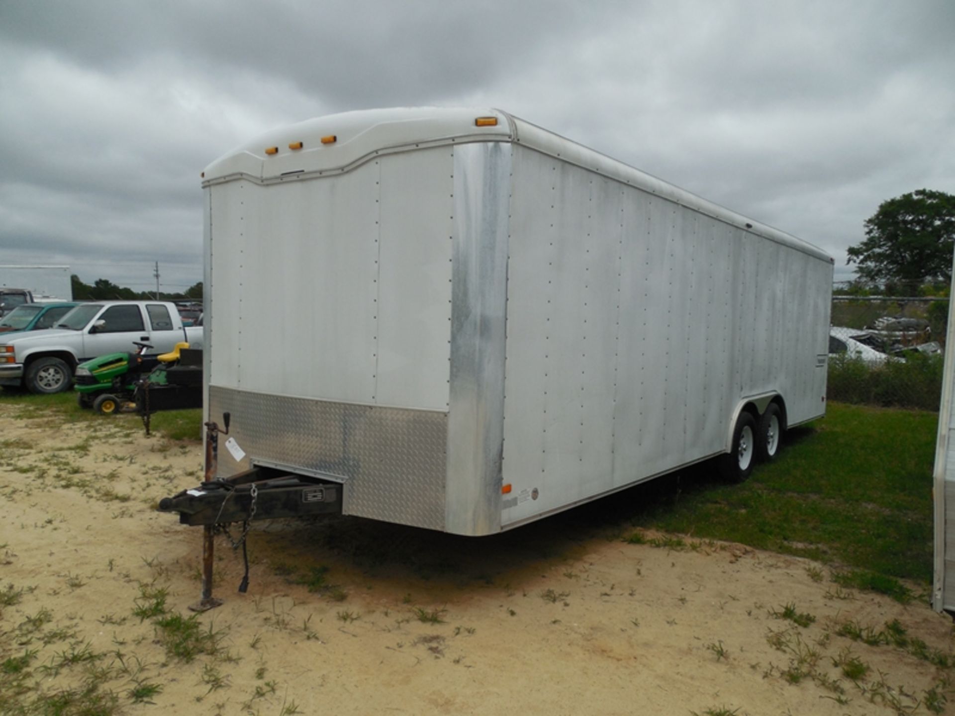 2005 26' Haulmark Enclosed Trailer ramp door and side door vin16HGB24245G073166