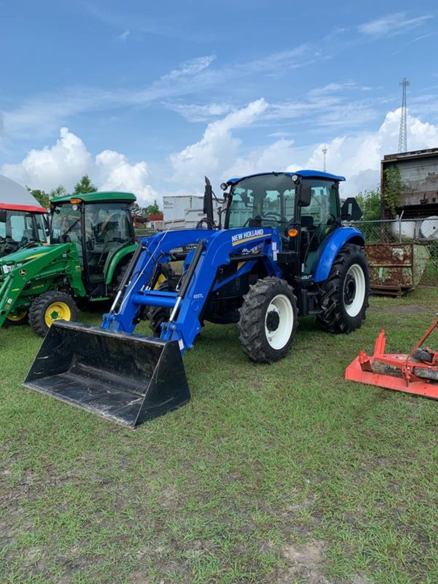 New Holland Powerstar 75 cab, 4wd, loader 485 hrs showing