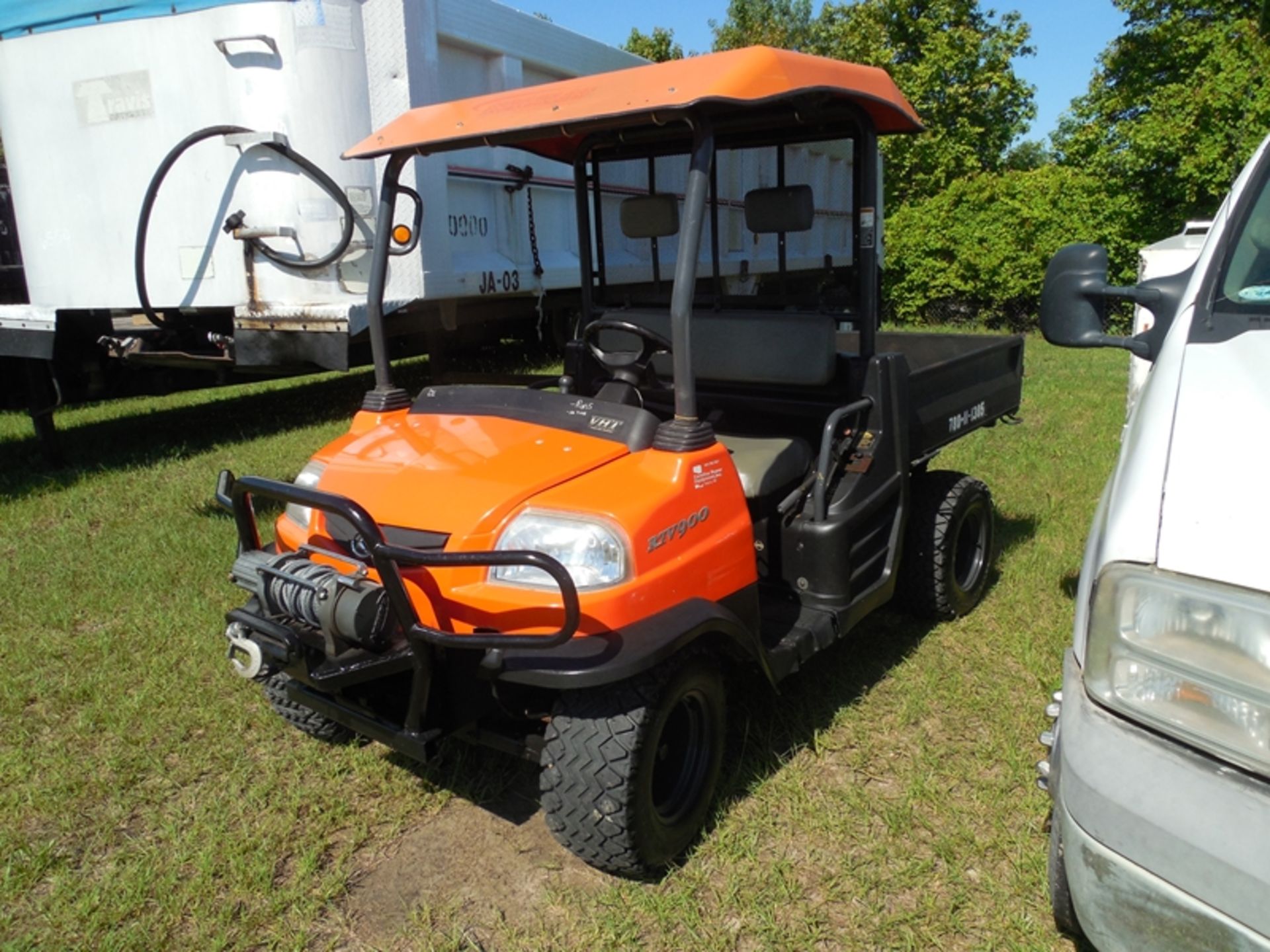 Kubota RTV 900 dsl electric dump,winch1353 hrs