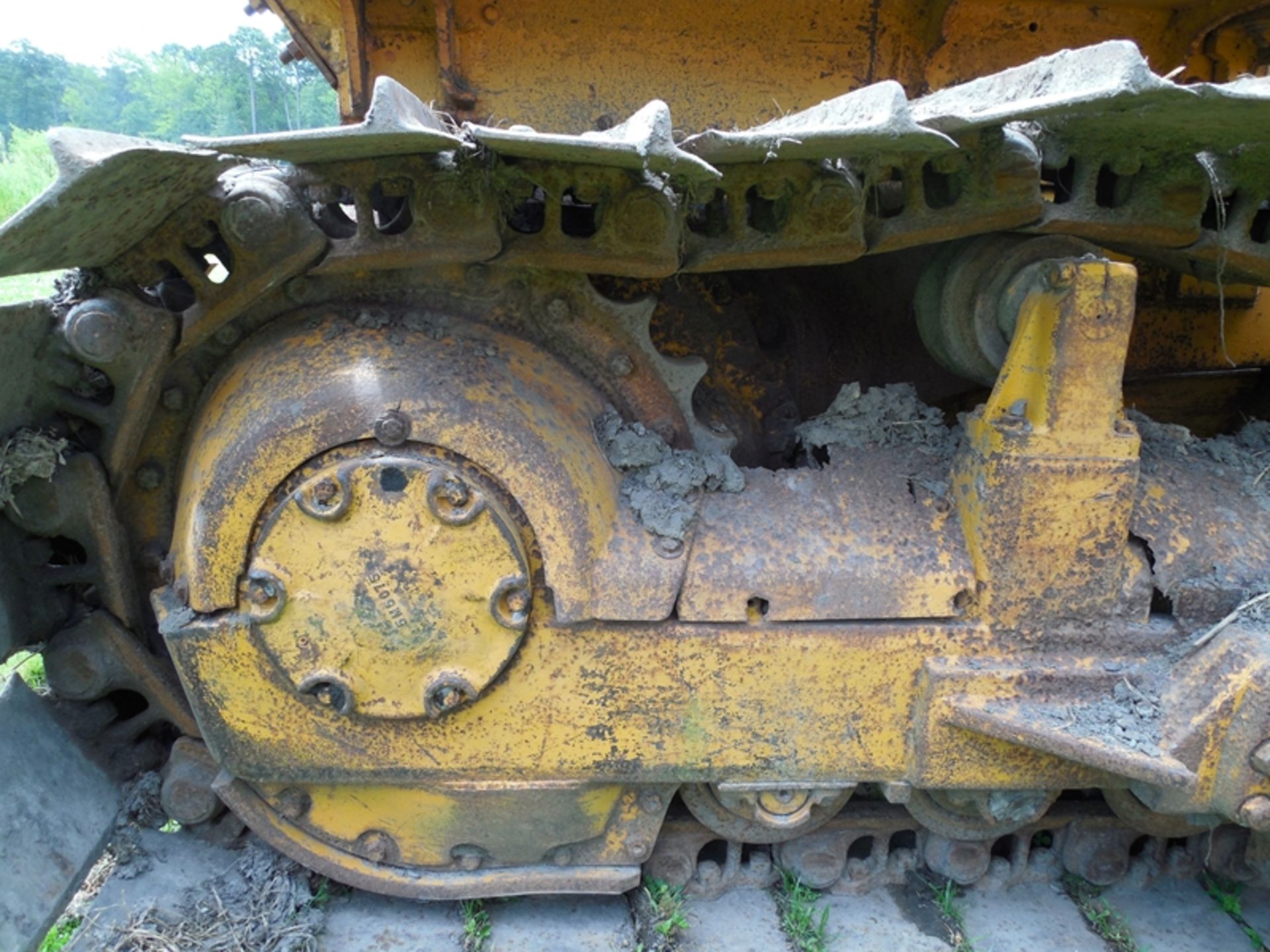 Cat D6C dozer cab, c-Frame w/Rome KG blade ser# 10K3569 - Image 6 of 7