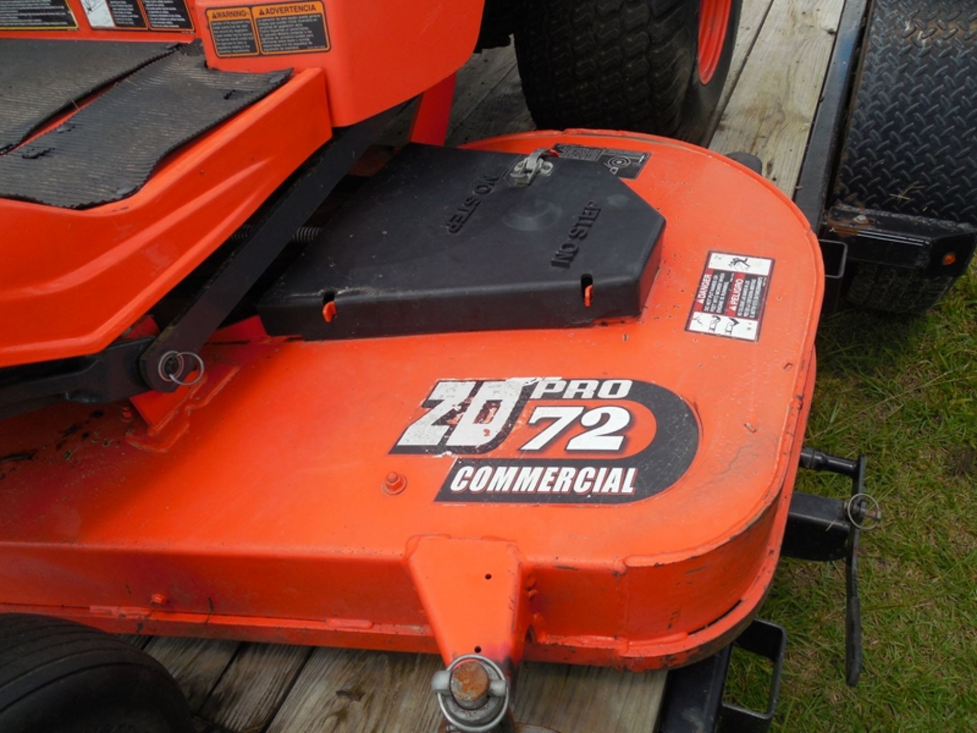 Kubota ZD331 diesel lawnmower, 72' deck 252 hrs - Image 5 of 5