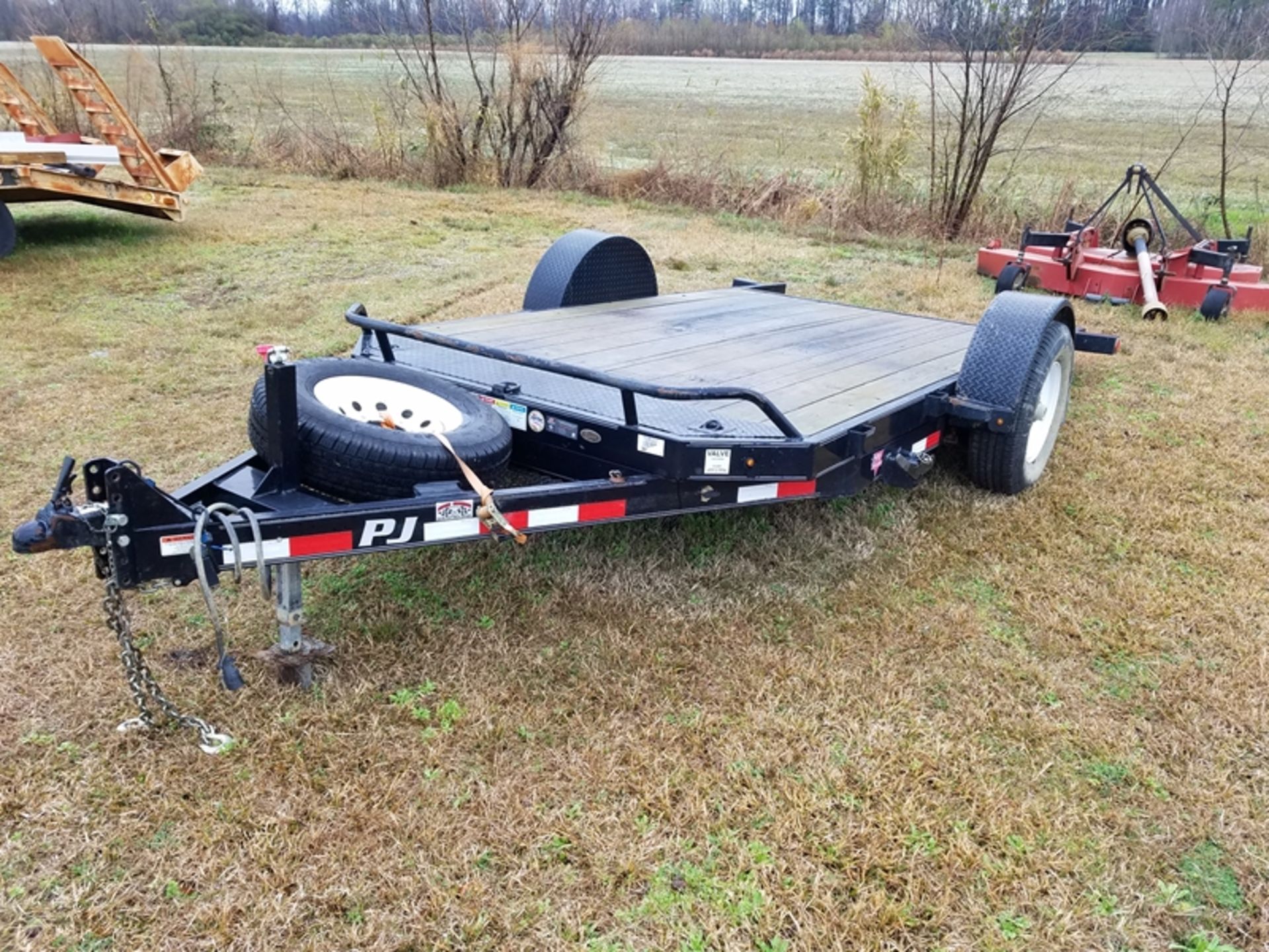 2017 Tilt trailer 13' tilt single axle GVWR 7,000lbvin# 4P5T11312H3025471